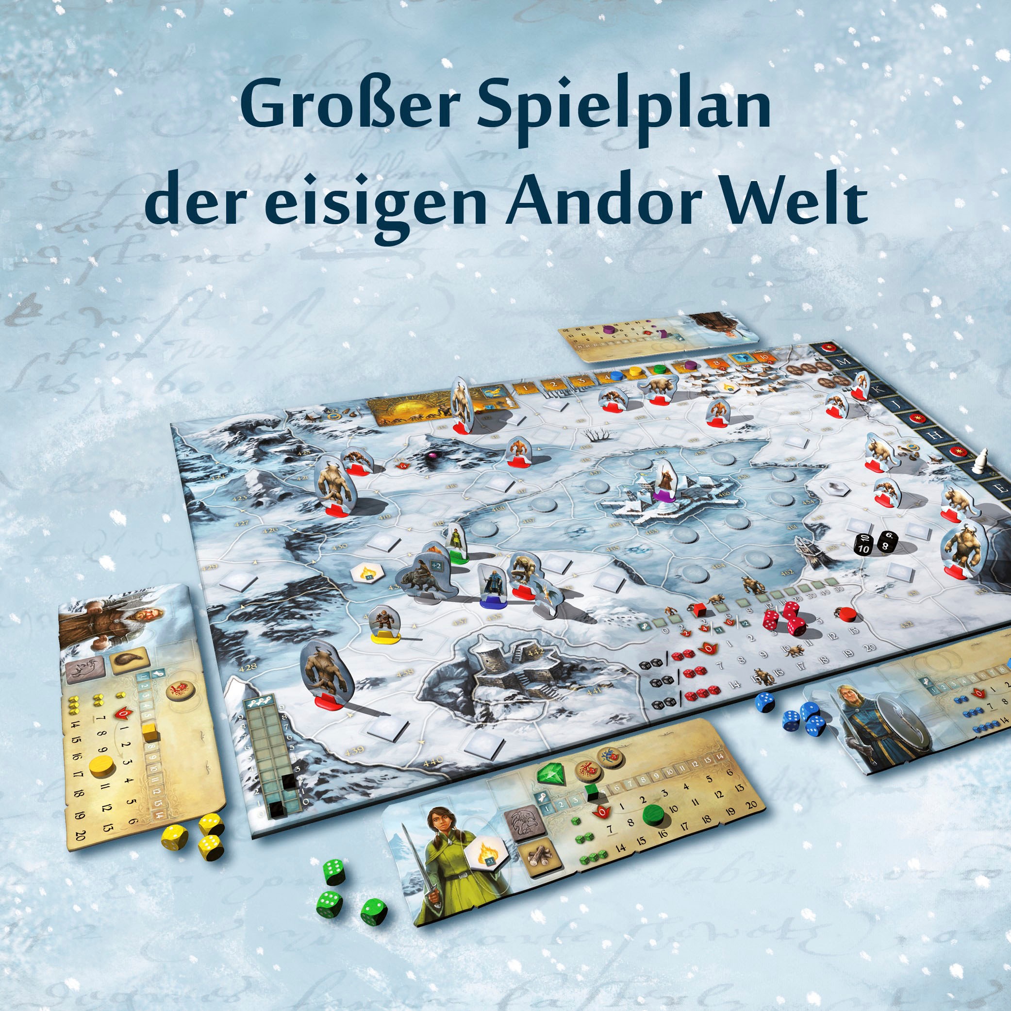 Kosmos Spiel »Andor - Die ewige Kälte«, Made in Germany