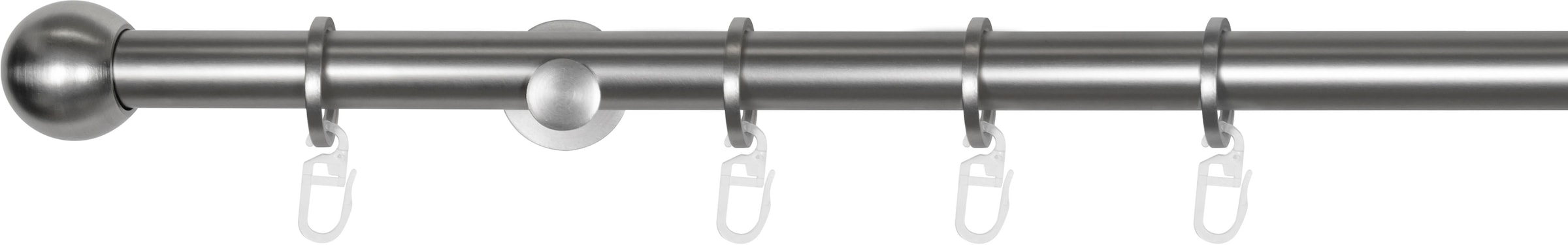 mydeco Gardinenstange »Ball« Ø 16 mm 1 läufig-läufig Fixmaß