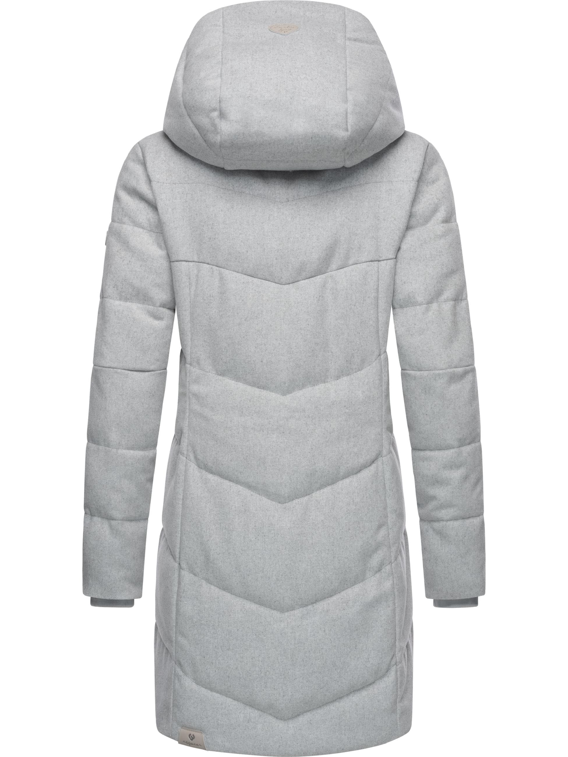 Ragwear Wintermantel »Wintermantel Pavla Coat«, stylischer Damen Steppmantel in Woll-Optik