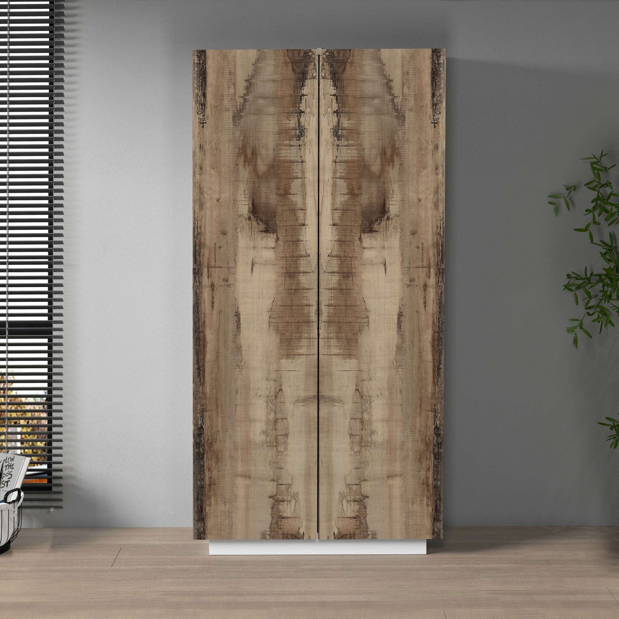Home affaire Aktenschrank »Coro, Mehrzweckschrank, Büroschrank mit 2 Türen« & verstellbare Einlegeböden, Höhe 86 oder 166 cm, Made in Italy