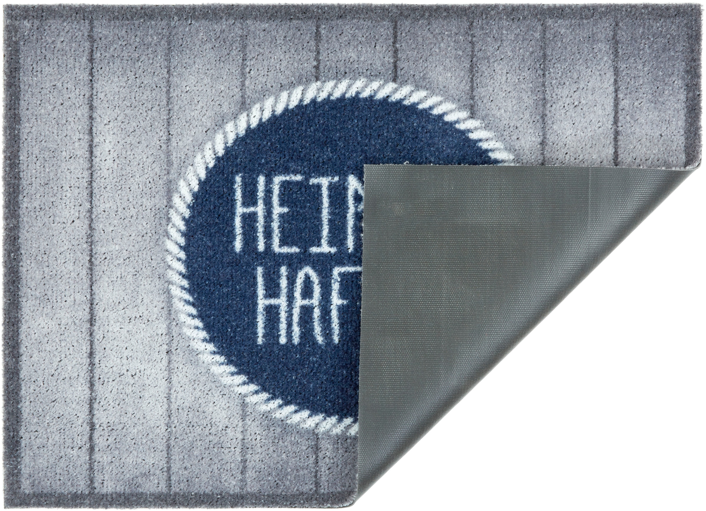 ASTRA Fußmatte »Deco Brush 1630«, rechteckig, 7 mm Höhe, Schmutzfangmatte, mit Spruch, In -und Outdoor geeignet