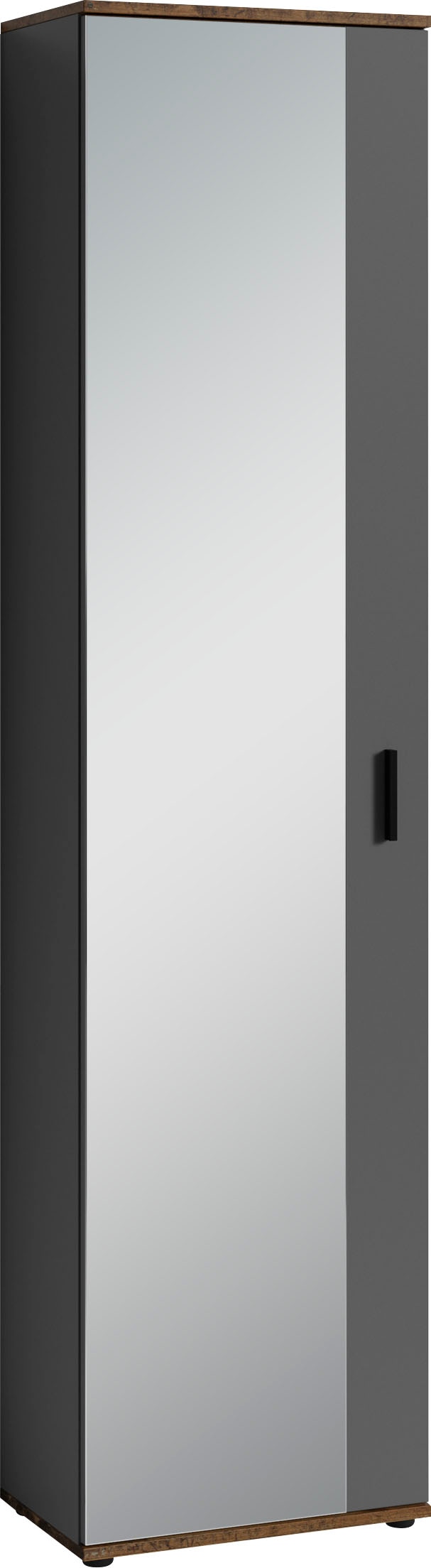 byLIVING Garderobenschrank »Jakob«, mit großem Spiegel, Breite 49 cm kaufen  | UNIVERSAL