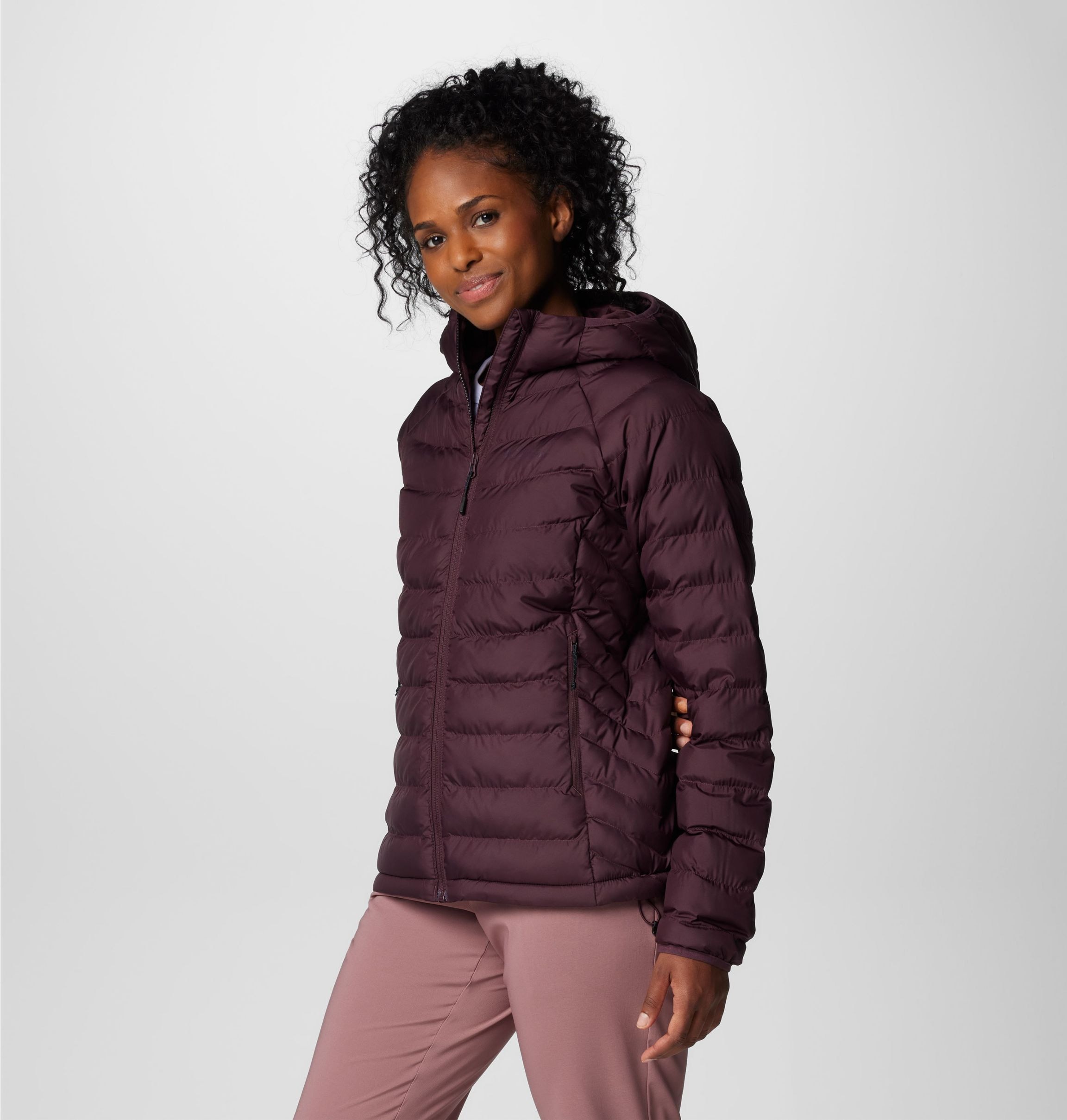 Columbia Steppjacke »POWDER LITE II HOODED JACKET«, (1 St.)