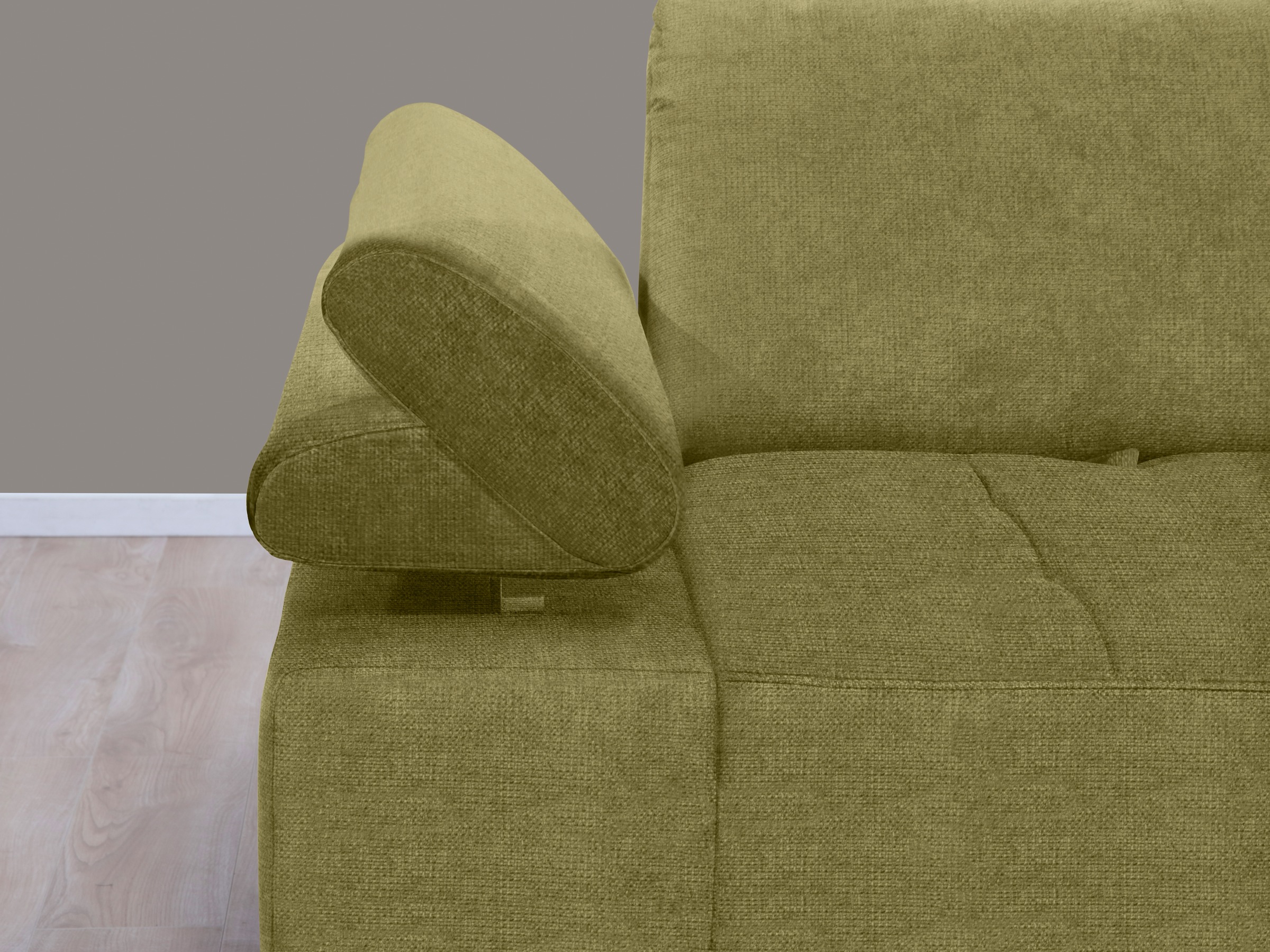 alina Ecksofa »Royce«, inklusive Sitztiefenverstellung, 296 cm breit