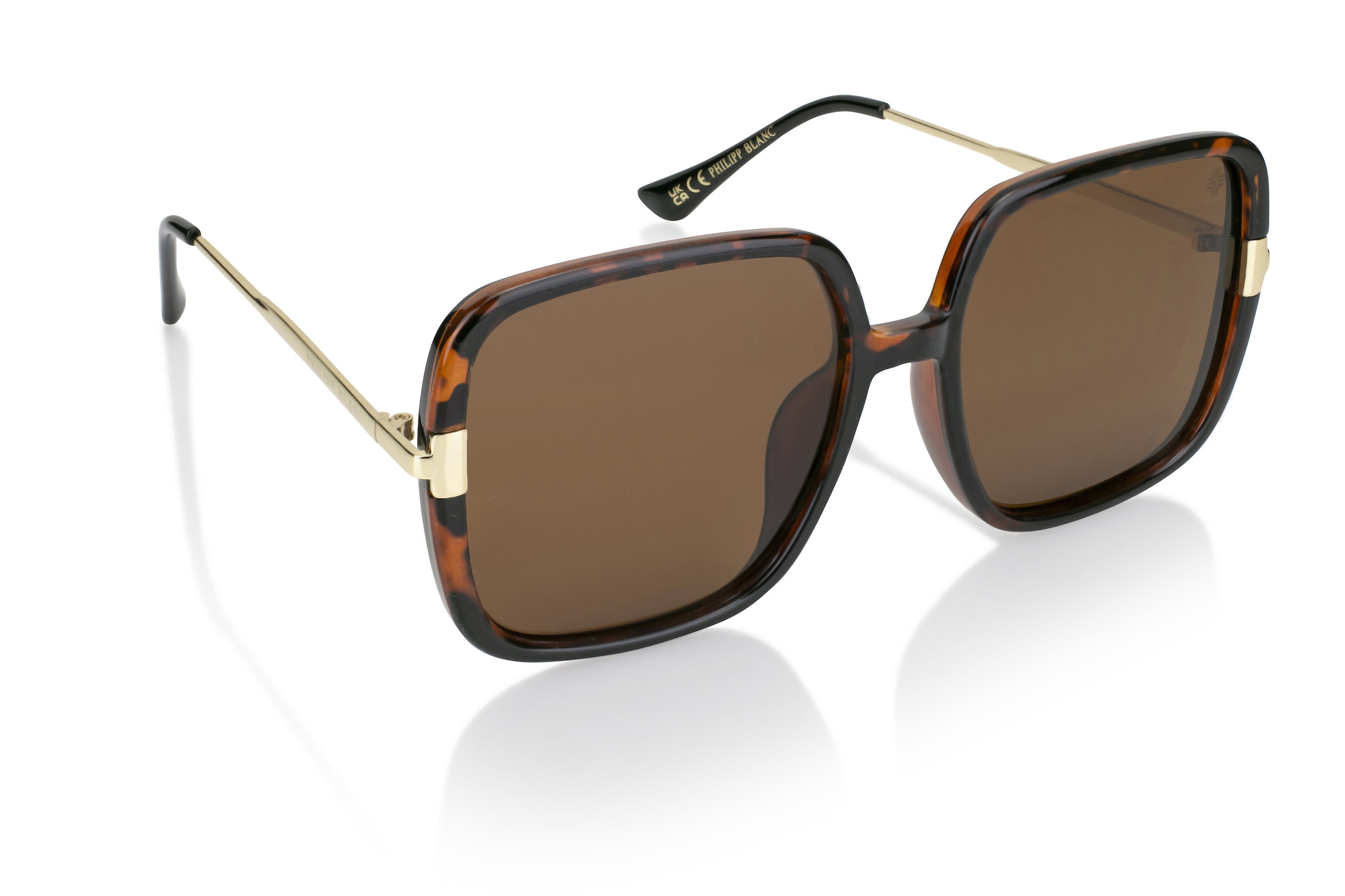 PHILIPP BLANC Sonnenbrille »PA03-02« Glas 0,74 mm, polarisierte Gläser, UV400, CAT3.0