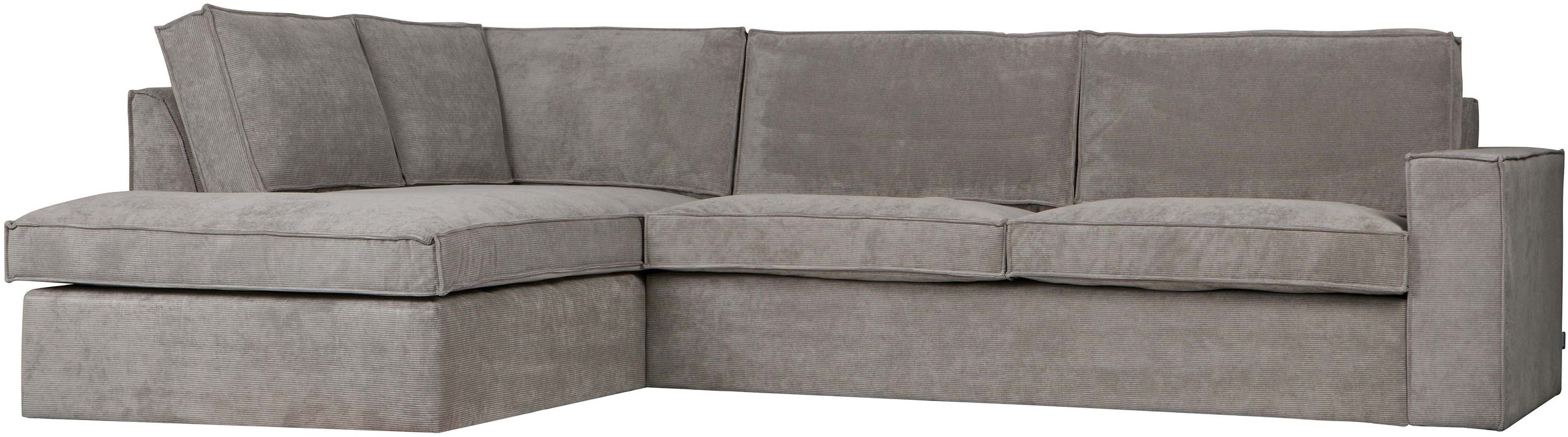 WOOOD Ecksofa »Thomas«, frei im Raum stellbar, Stellmaße H 92 cm x B 283 cm, L-Form