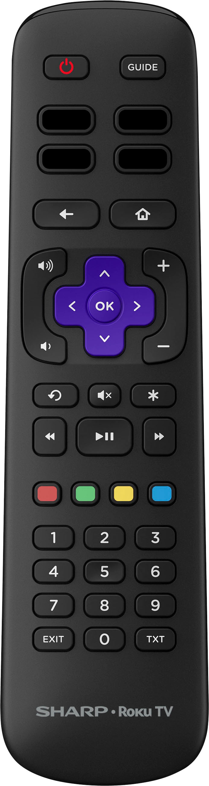 Sharp LED-Fernseher »1T-C32FDx«, HD-ready, Smart-TV, Roku TV nur in Deutschland verfügbar, Rahmenlos, HDR10, Dolby Digital
