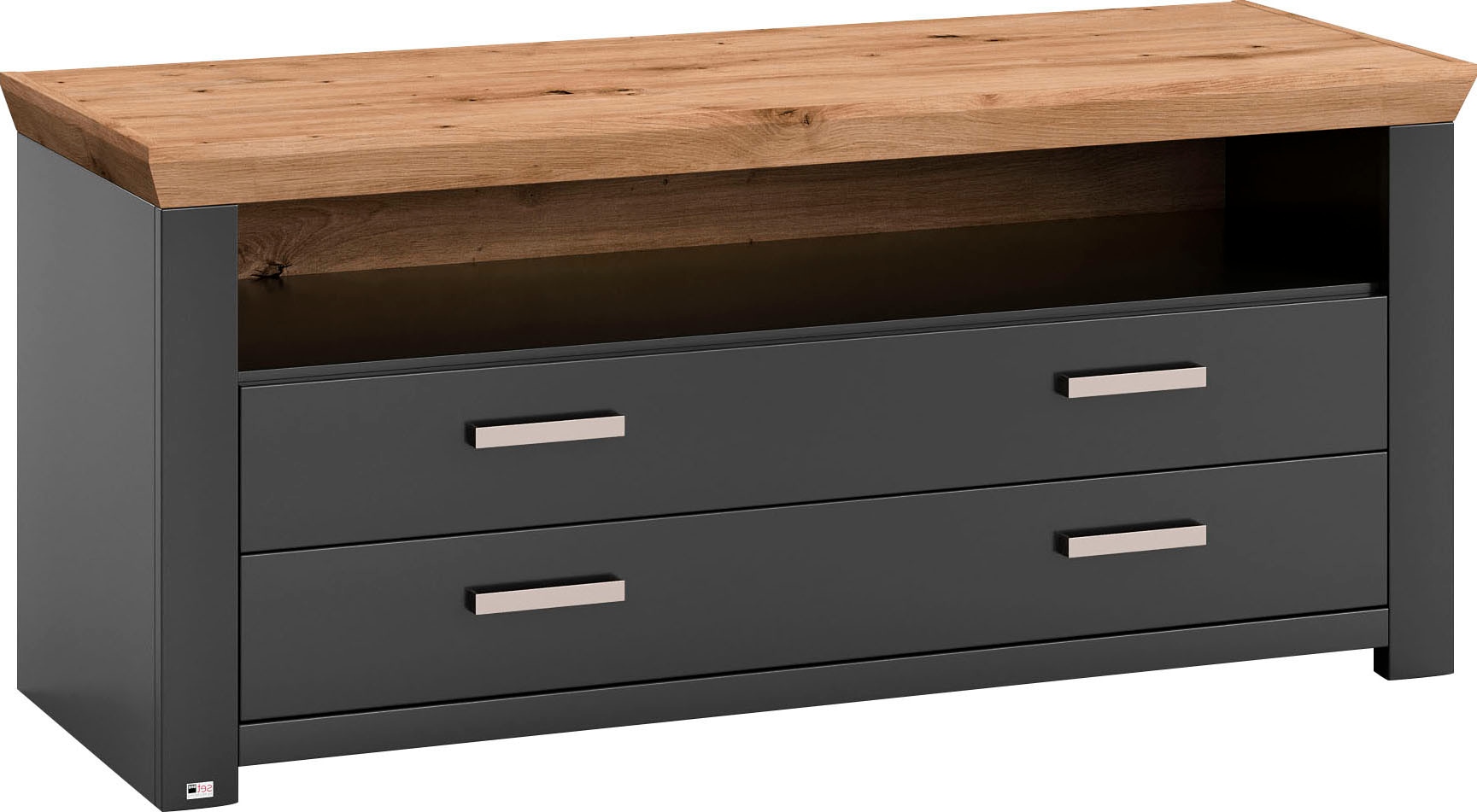set one by Musterring Lowboard »York« Typ 32, mit 4 Schubkästen, Beleuchtung optional, Breite 140 cm