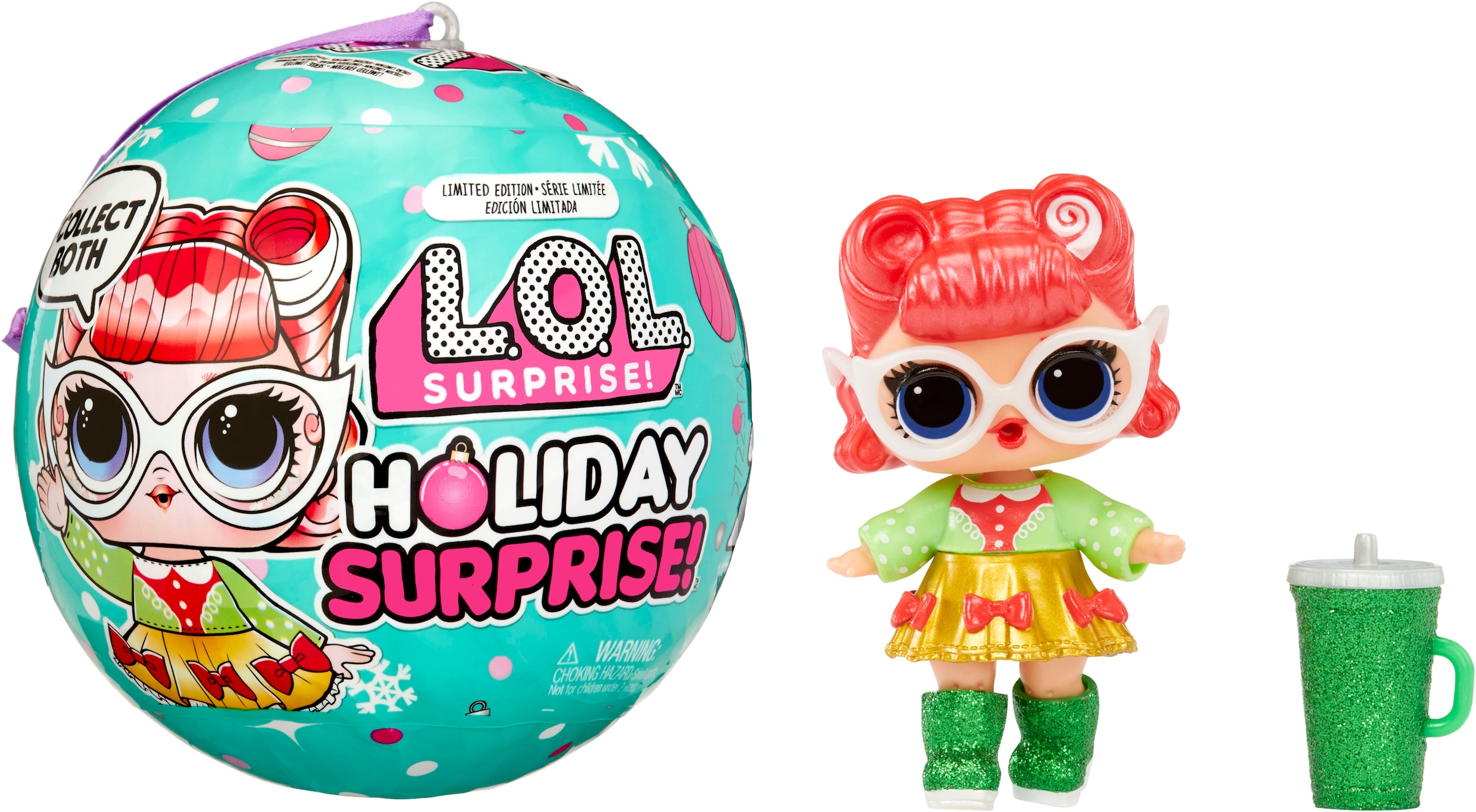 Anziehpuppe »L.O.L. Surprise Holiday Surprise!- Baking Beauty«