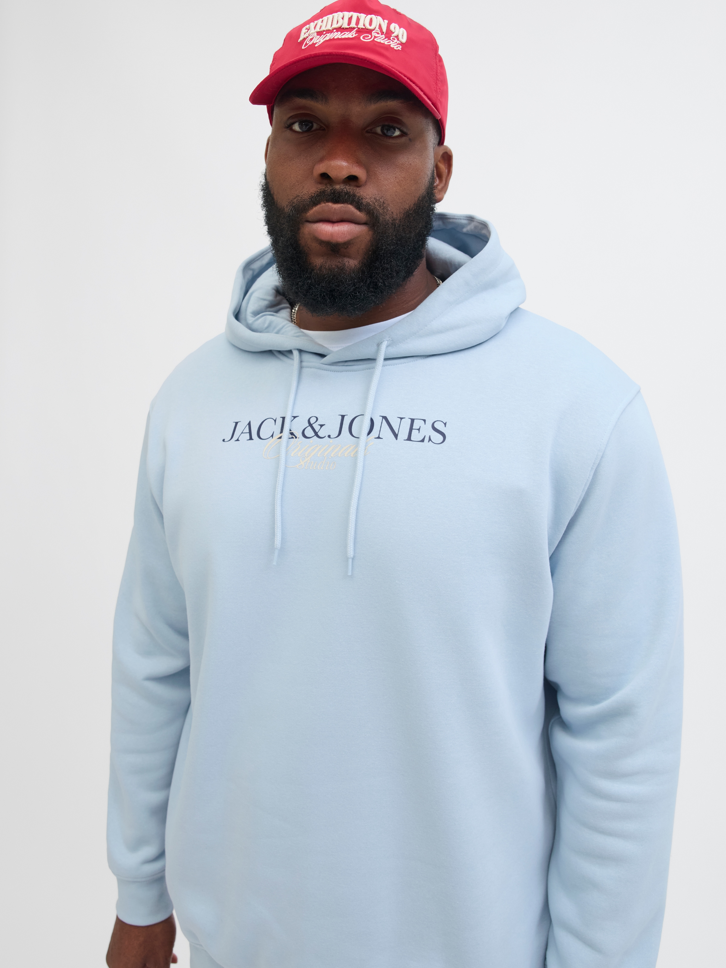 Jack & Jones PlusSize Kapuzensweatshirt »JORBILLYBURG SWEAT HOOD FST PLS«
