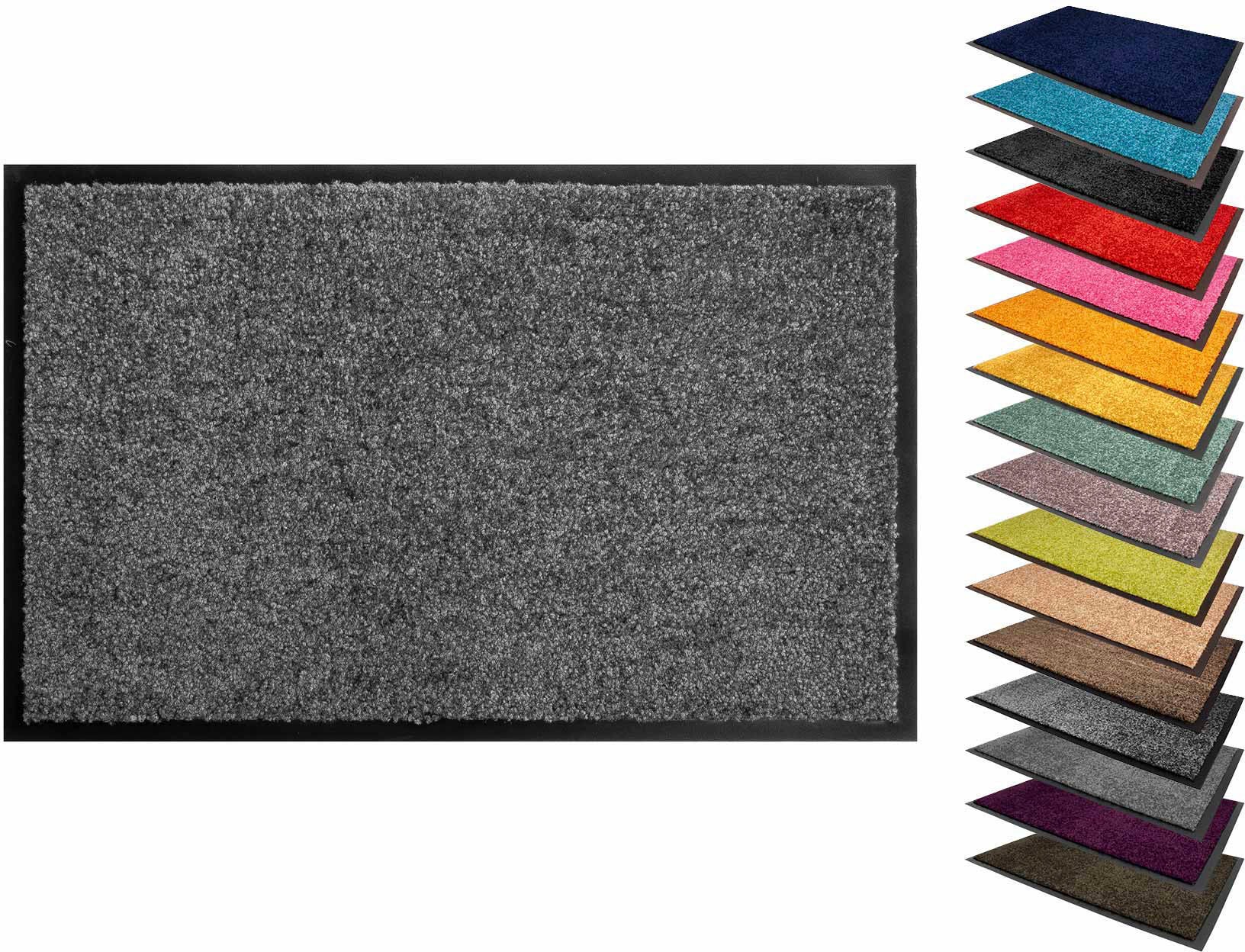 Primaflor-Ideen Fußmatte online Uni-Farben, in kaufen waschbar PRO«, »Schmutzfangmatte Textil CLEAN Schmutzfangmatte, rechteckig, UV-beständig,