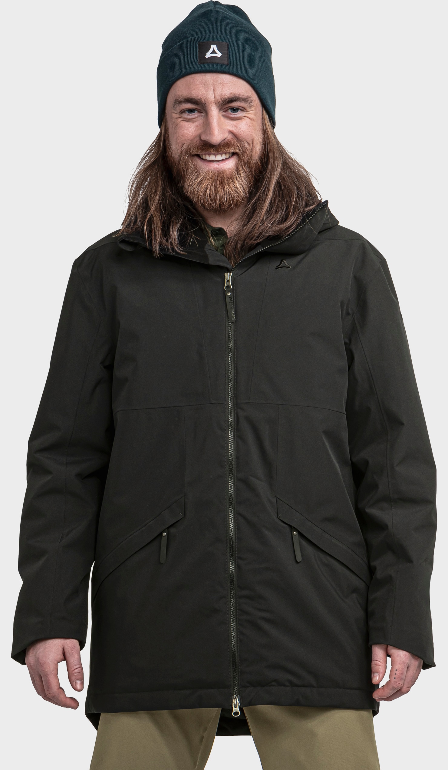 Schöffel Langjacke »Urban Ins Parka Style Malkay MNS« mit Kapuze