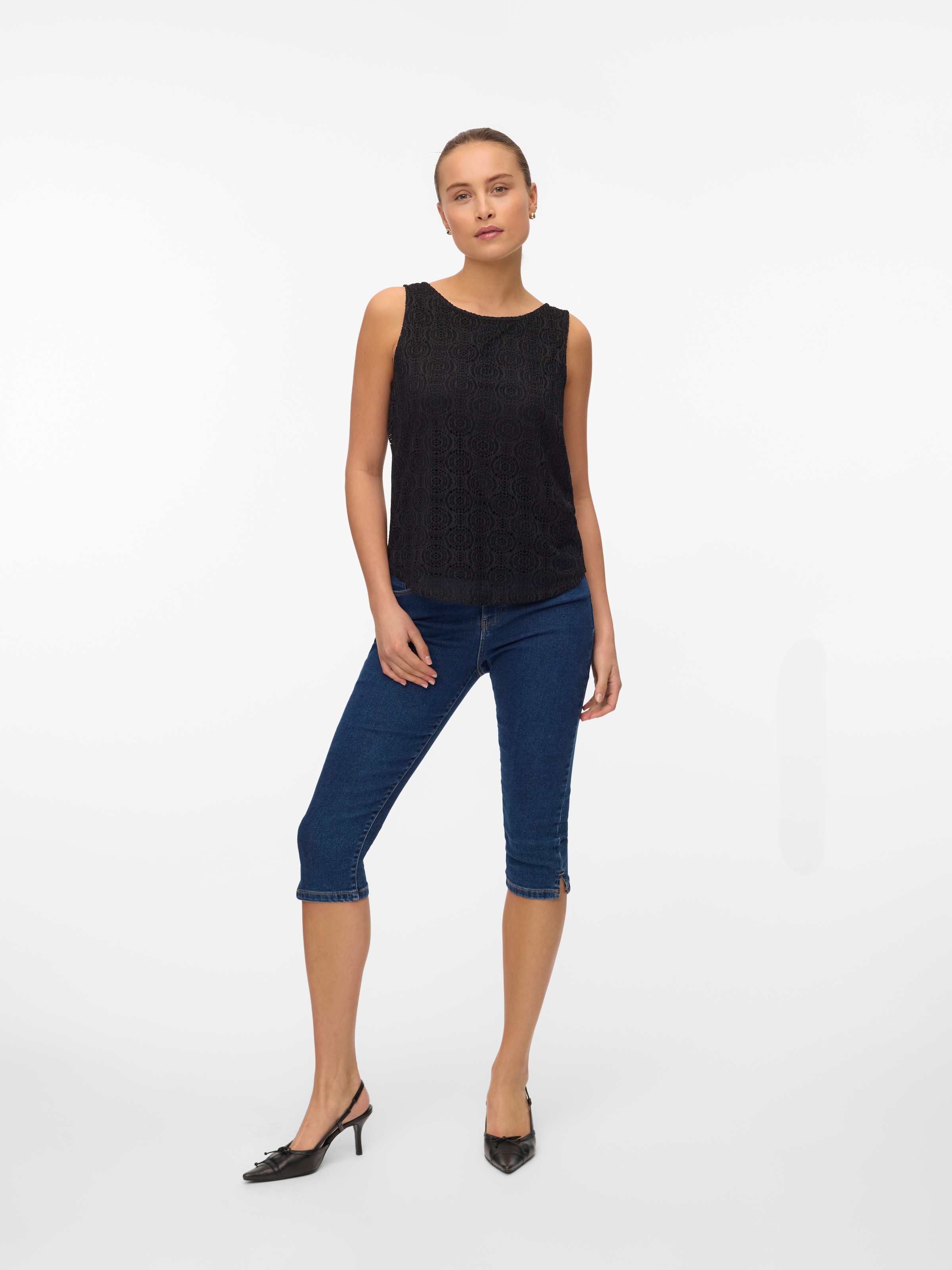Vero Moda Netzshirt »VMMAYA TANK TOP JRS VO«