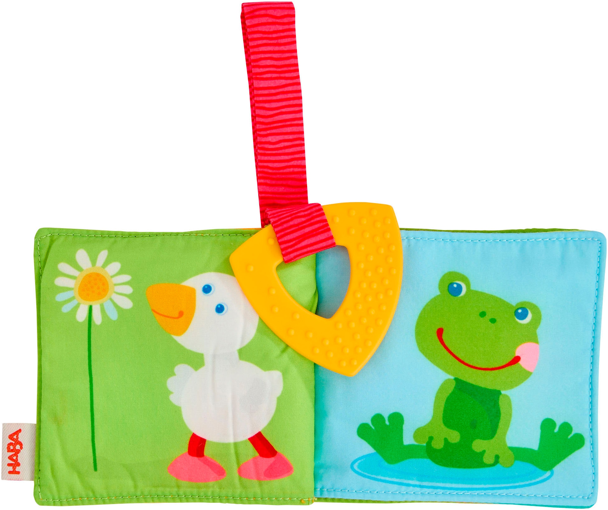Haba Greifspielzeug »Buggybuch Tierfreunde« mit Beißelement