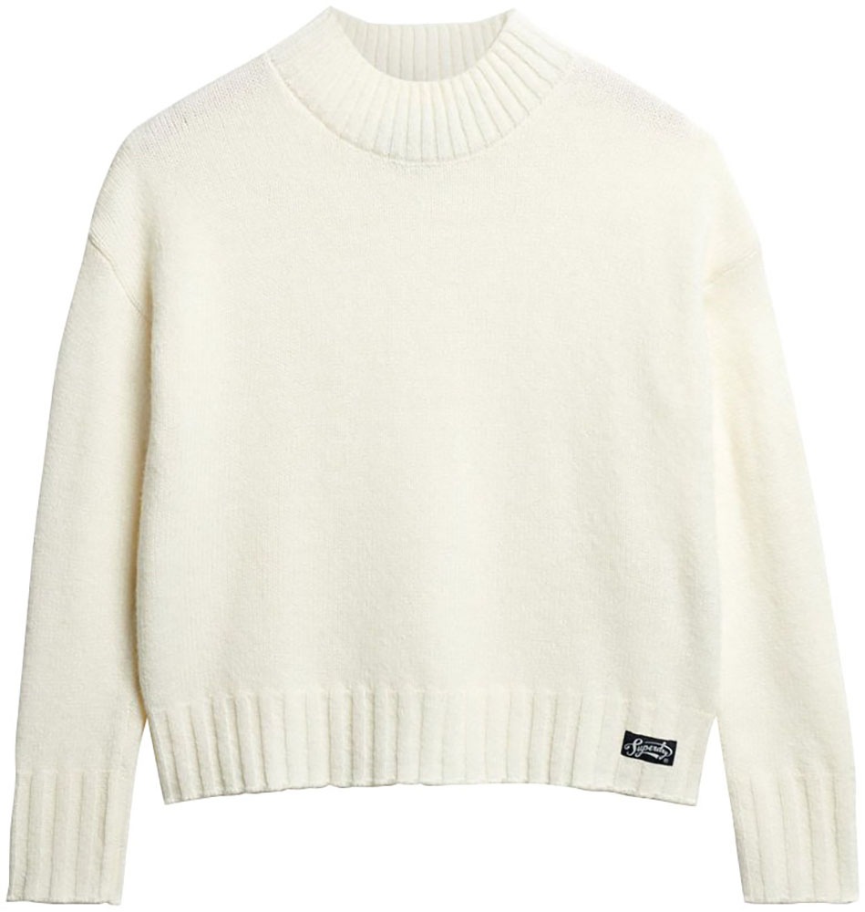 Superdry Strickpullover »Essential Mock Neck Jumper«