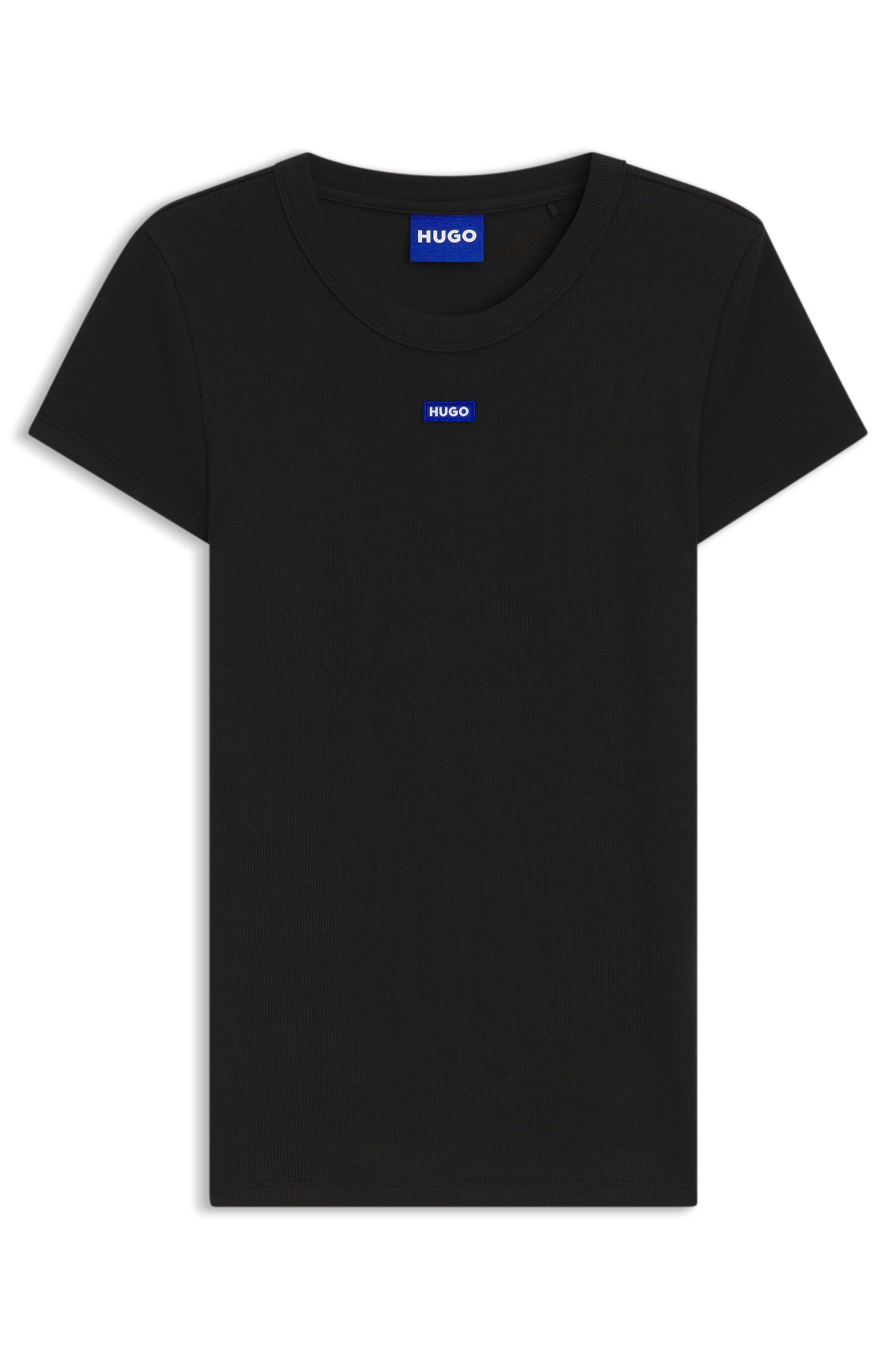 HUGO T-Shirt »Easy Tee« mit HUGO Aufnäher