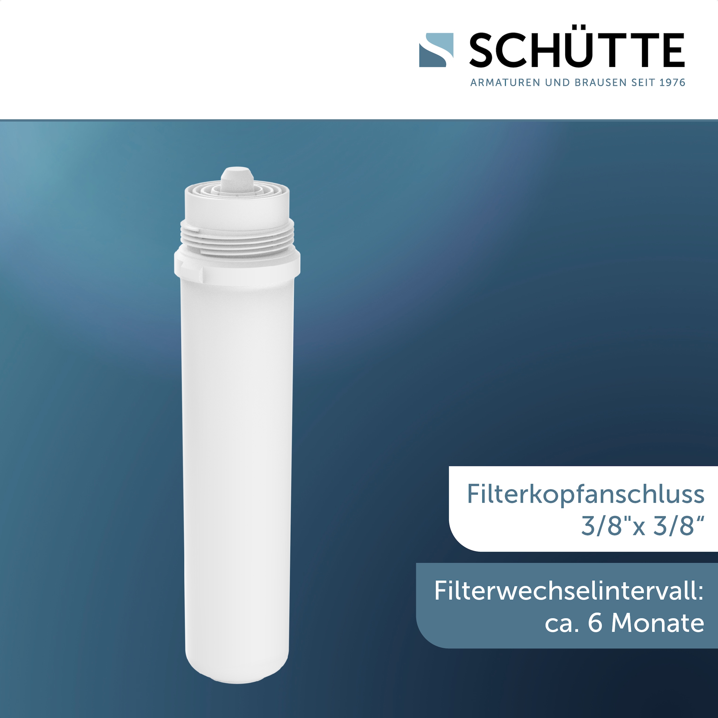 Schütte Wasserfilter, BWT Ersatzfilter für Aquastar PRO Filtersystem