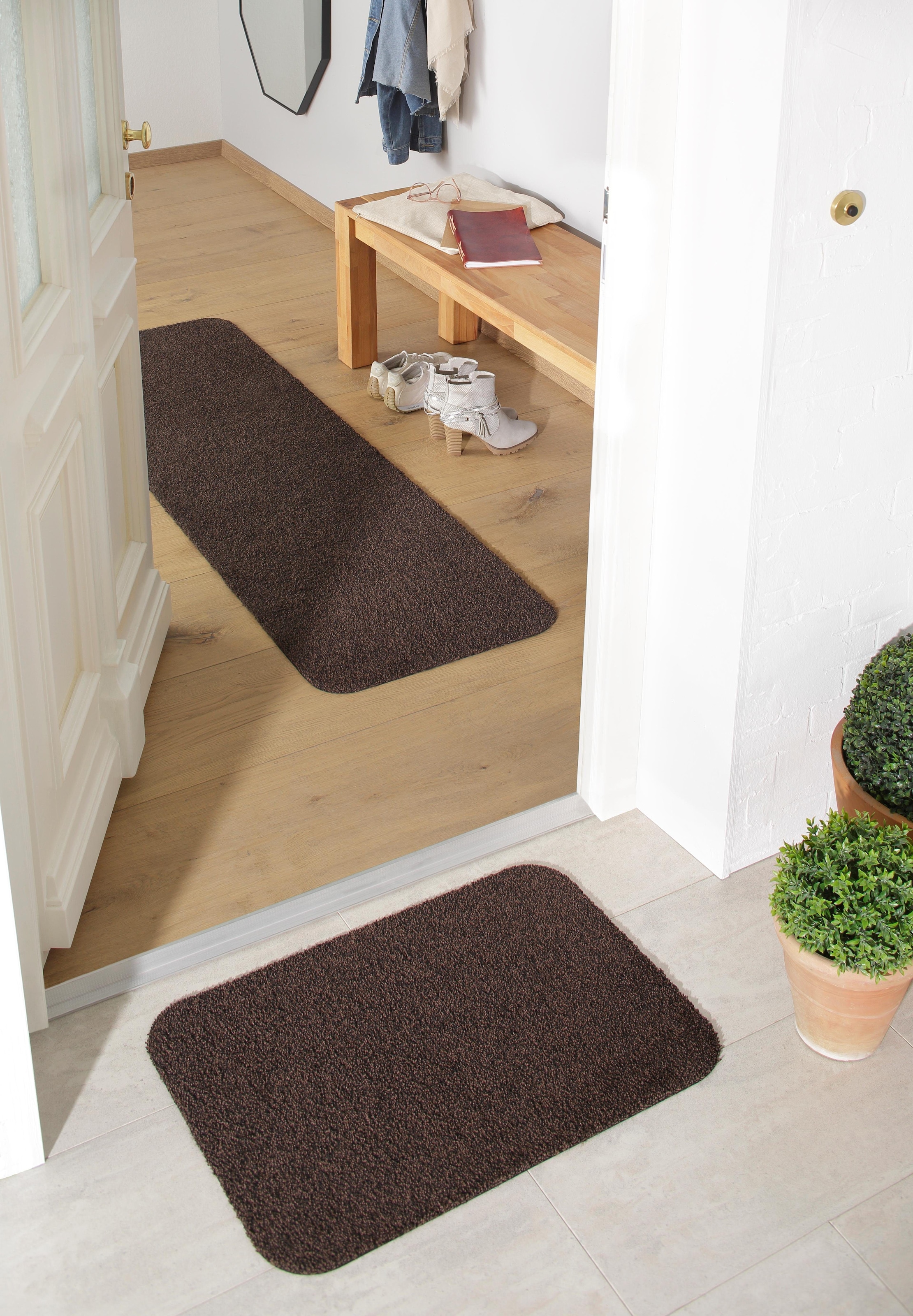 Home affaire Fußmatte »Willa«, rechteckig, waschbar In- geeignet, und Outdoor
