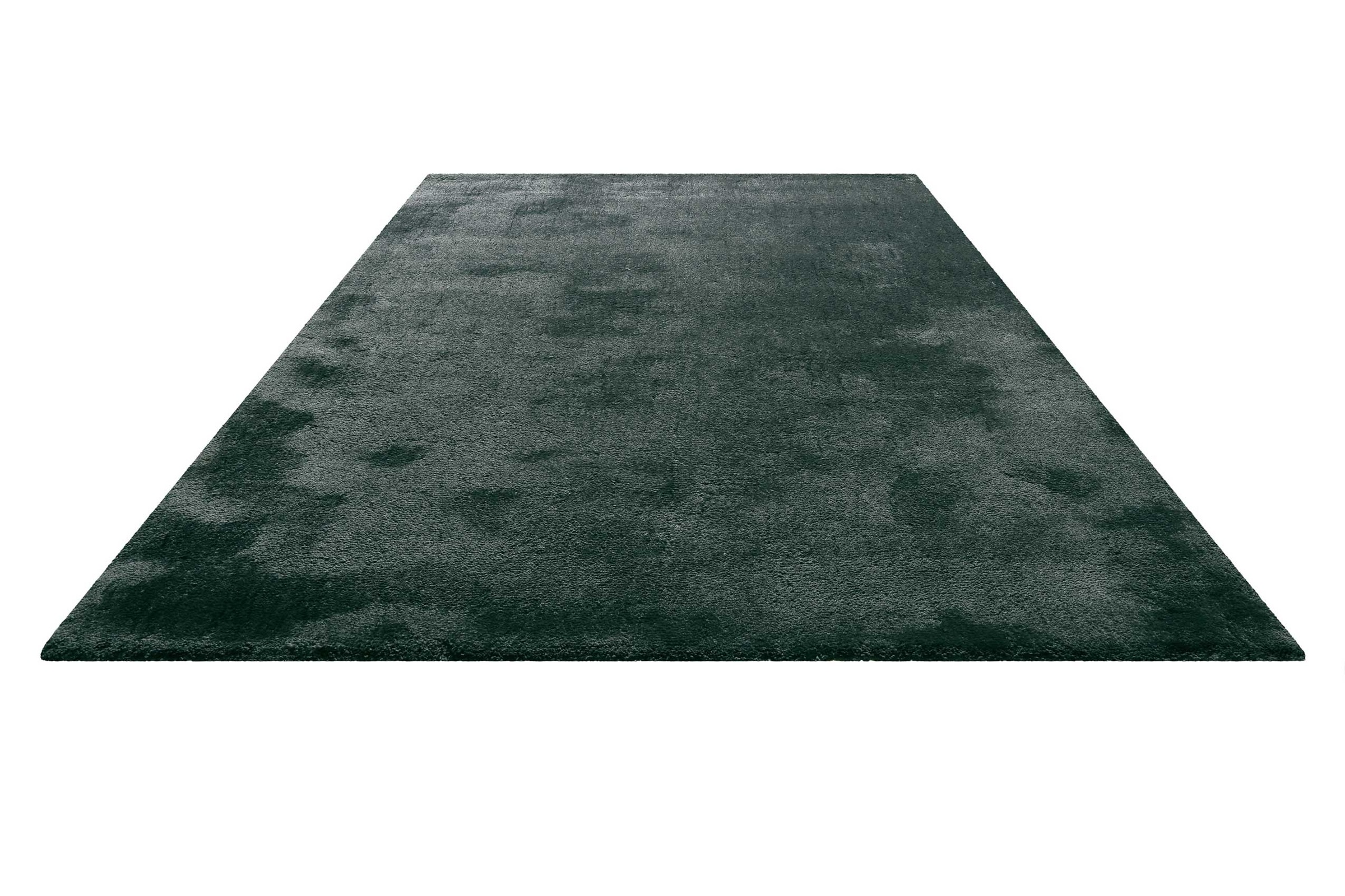 Homie Living Teppich »Pisa« rund 25 mm Höhe Hochflor, Microfaser, uni, weich, Shaggy, Wohnzimmer, Schlafzimmer