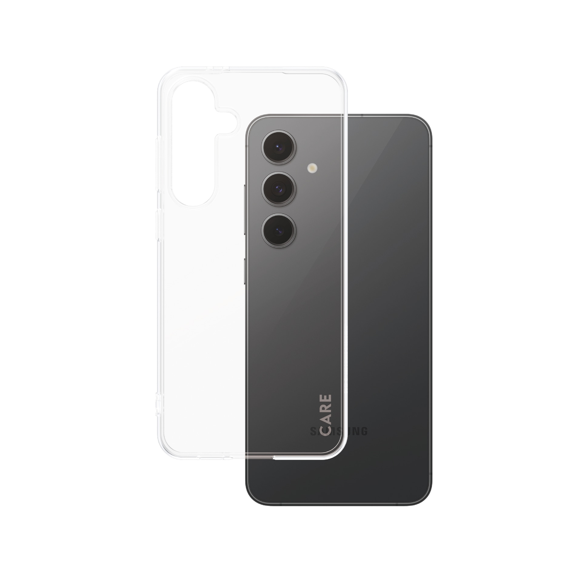 CARE by PanzerGlass Handyhülle »Slim X-Ray Case«, Backcover, Schutzhülle, Handyschutzhülle, Case, Schutzcase, stoßfest