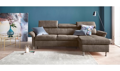 exxpo - sofa fashion Ecksofa, inkl. Kopf- bzw. Rückenverstellung, wahlweise mit... kaufen