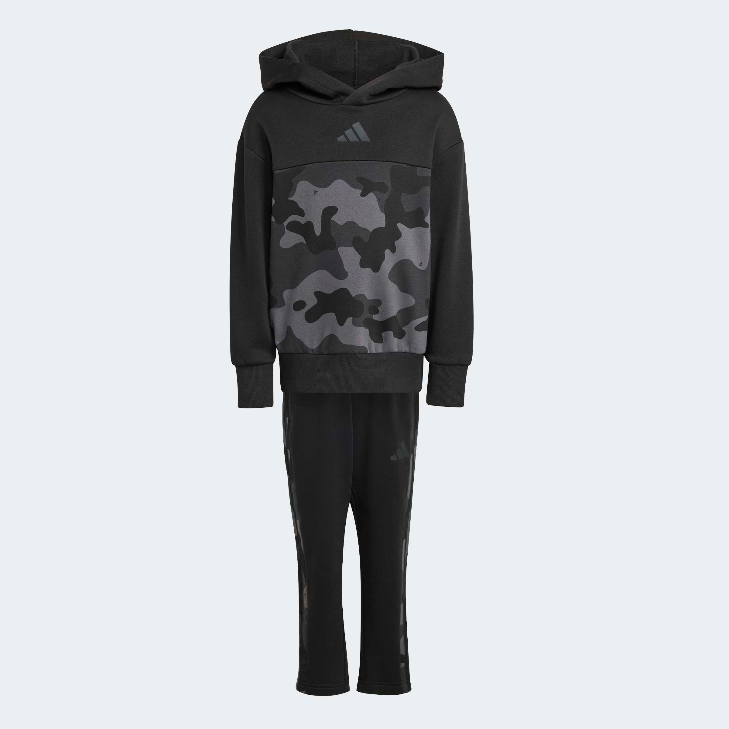 adidas Sportswear Trainingsanzug »SEASONAL ESSENTIALS CAMO FLEECE KLEINKINDER« 2 tlg.