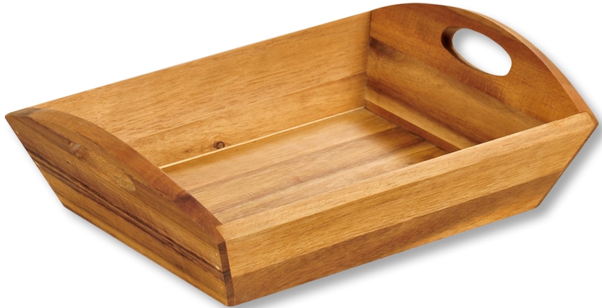 KESPER Tablett "Serviertablett" mit zwei Tragegriffen