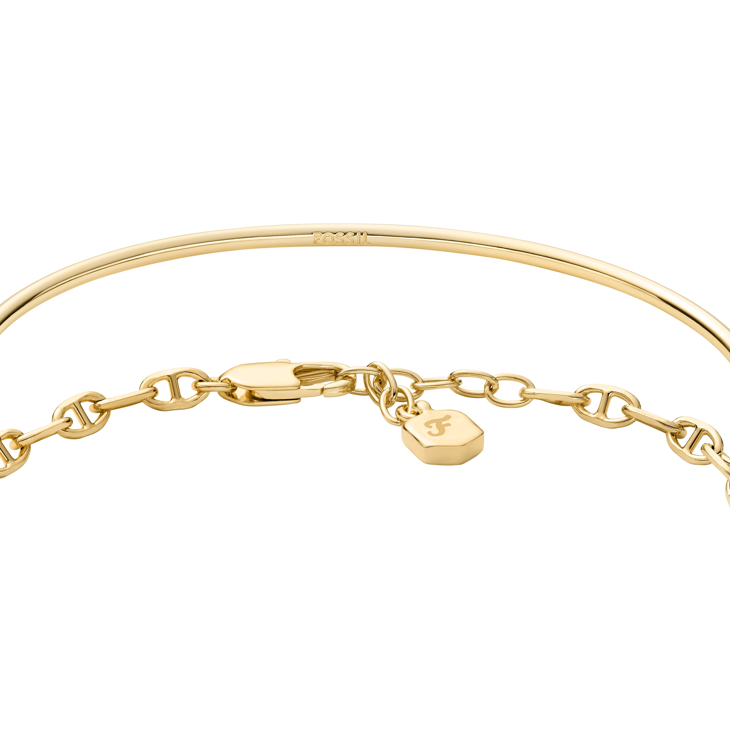 Fossil Armband Set »Multipack Schmuck Geschenk Metall JEWELRY« mit Zirkonia (synth.)