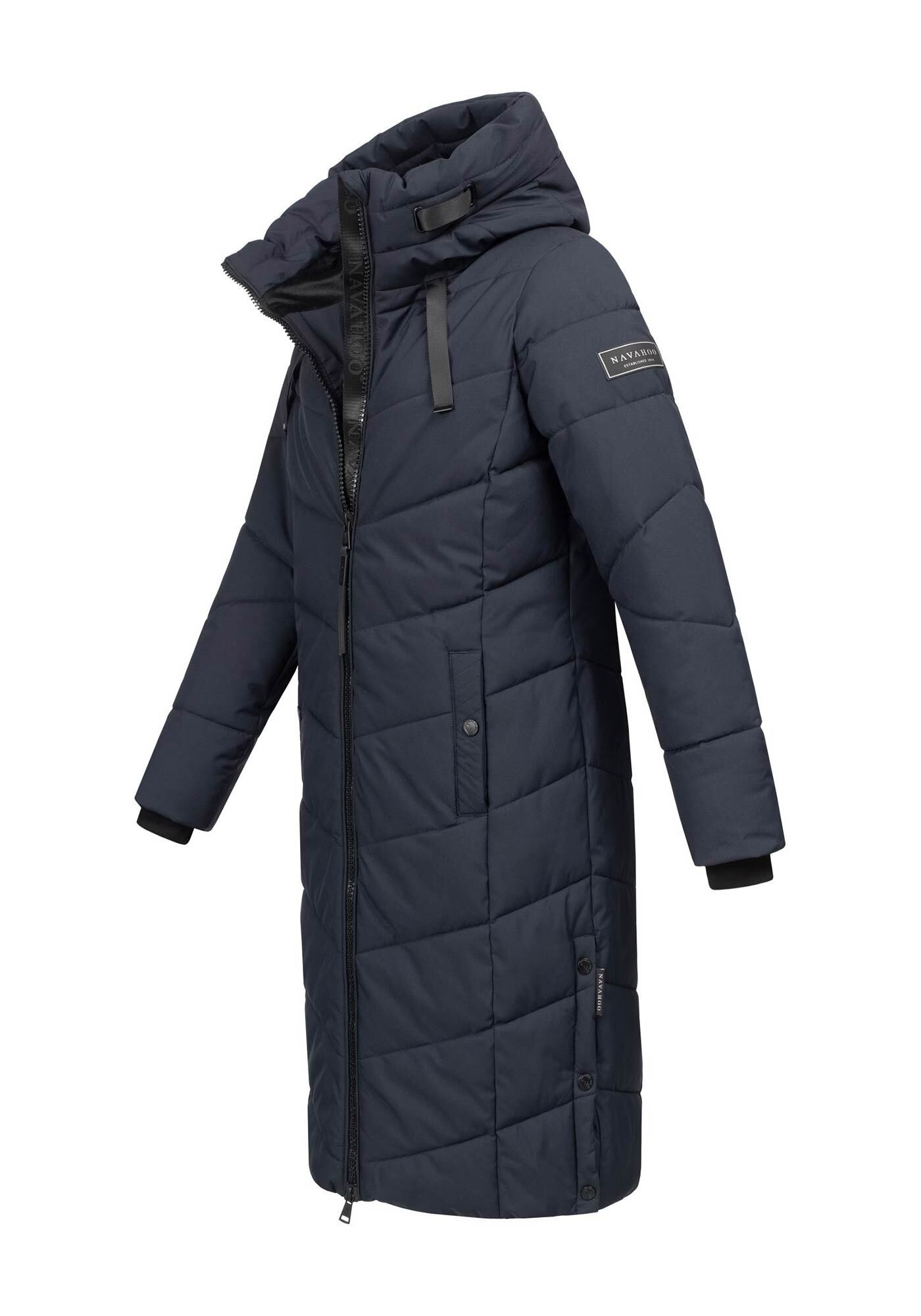 Navahoo Winterjacke »Navahoo Schmatzibaer lange Damen Winter Steppjacke N009«