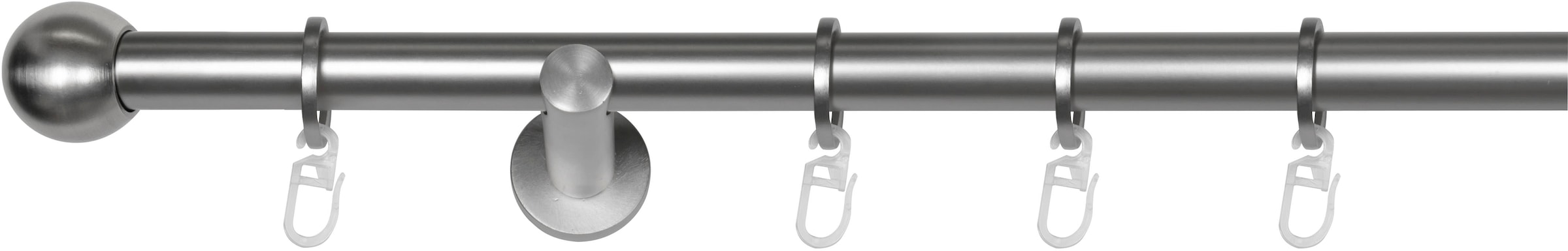 mydeco Gardinenstange »Ball« Ø 16 mm 1 läufig-läufig Fixmaß
