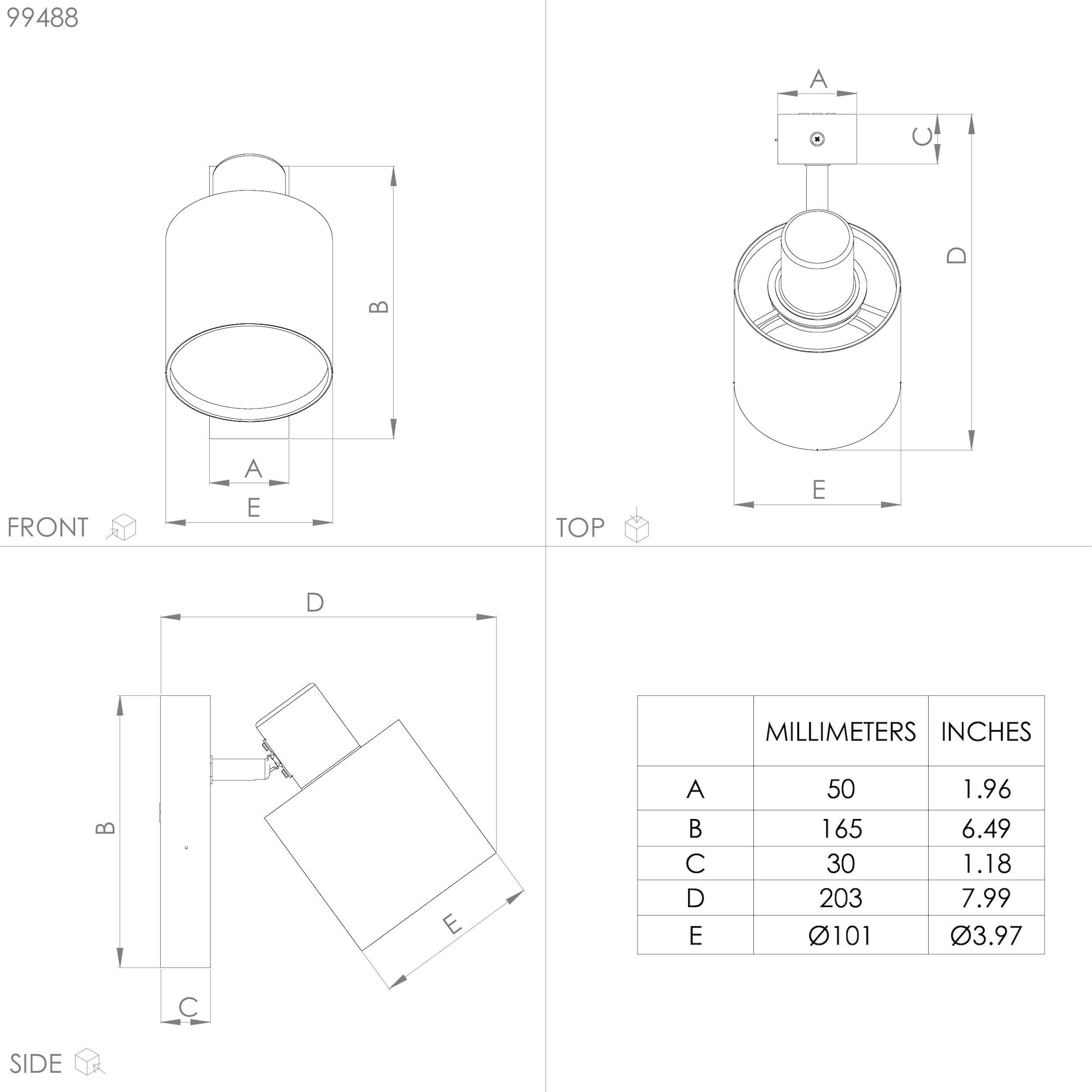 EGLO Deckenspot »BATALLAS«, Deckenspot in XXL E27 mit aus Stahl braun online 10W | schwarz Jahren und Holz, Garantie kaufen exkl. - 3 