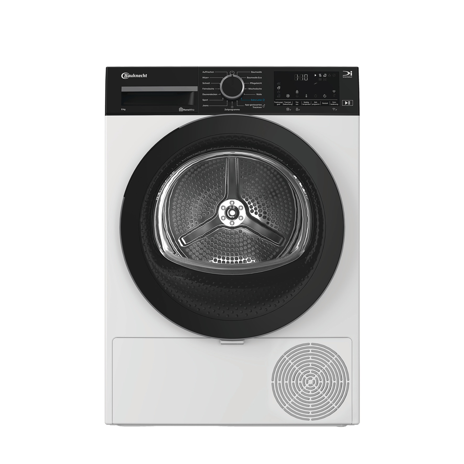 BAUKNECHT Wärmepumpentrockner »TR SUPER ECO 8A« Silent Spin – leises Trocknen dank optimierter Trommelbeschichtung