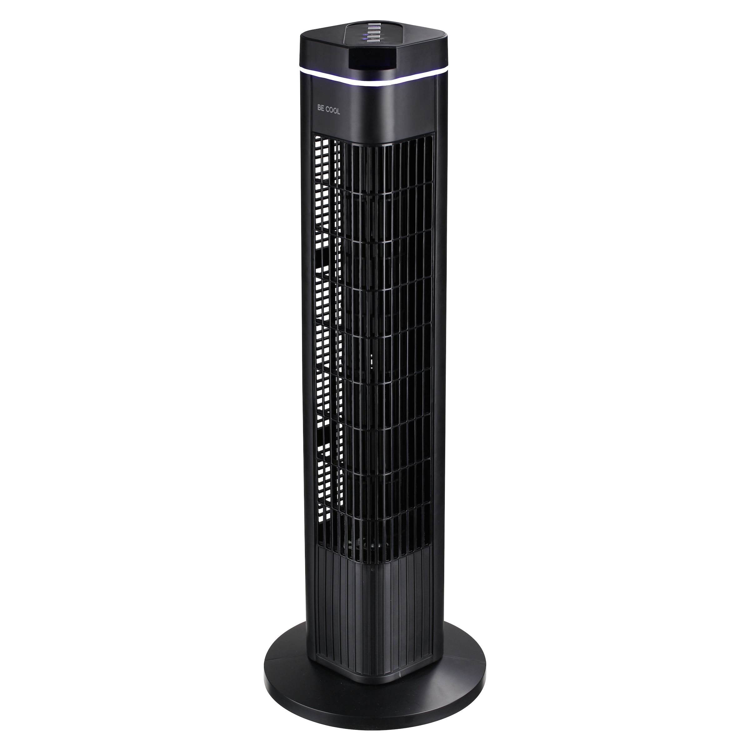 be cool Turmventilator »Turmventilator 73cm mit Fernbedienung BC29STTFD schwarz«, Timer-Funktion