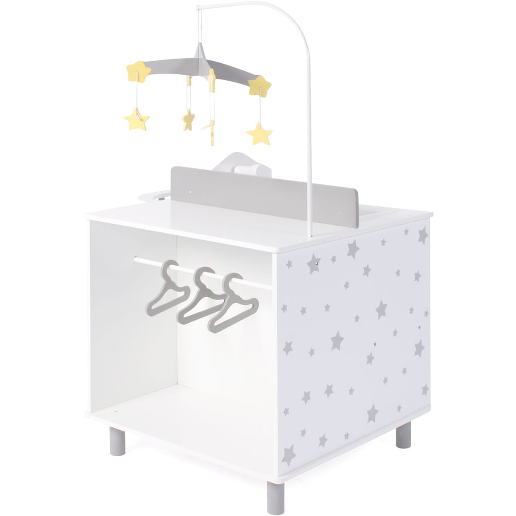 CHIC2000 Puppenwickeltisch »Stars Grey«