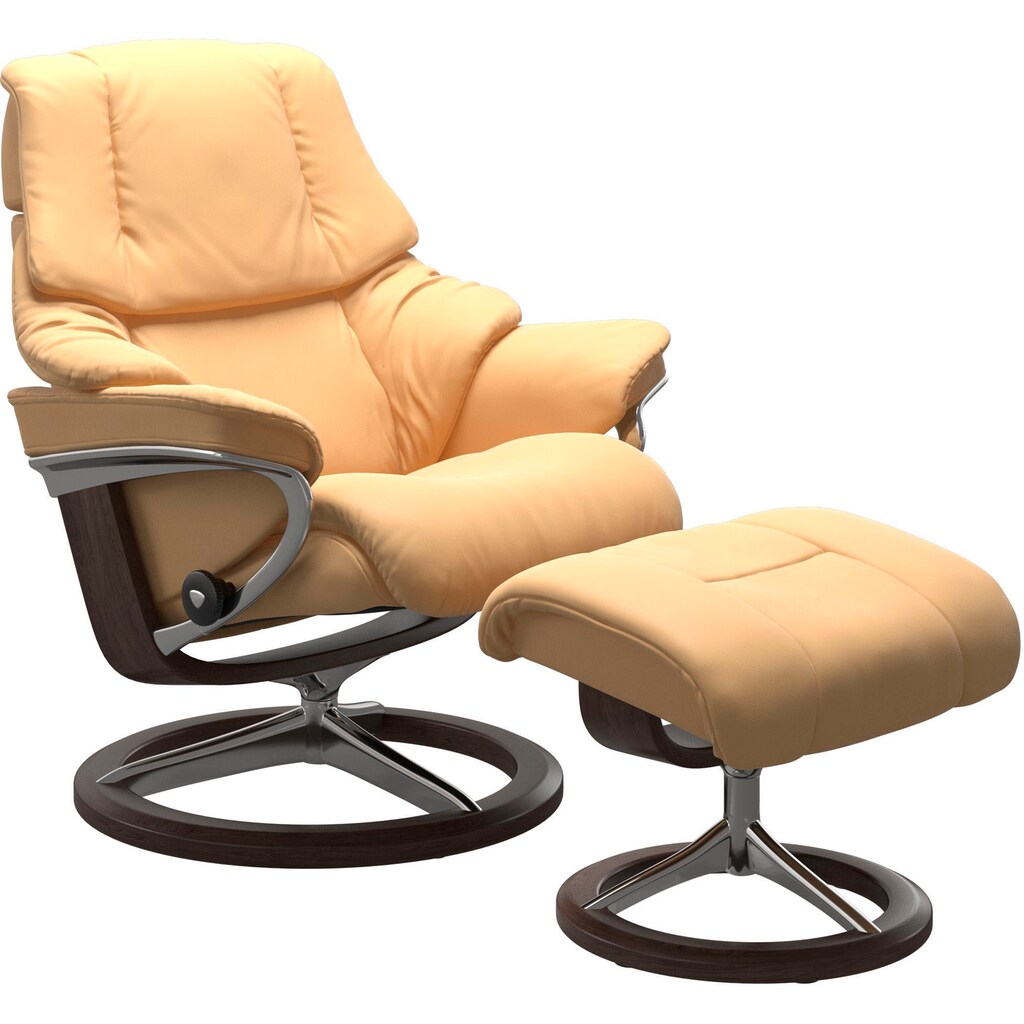 Stressless® Relaxsessel »Reno«, (Set, Relaxsessel mit Hocker)