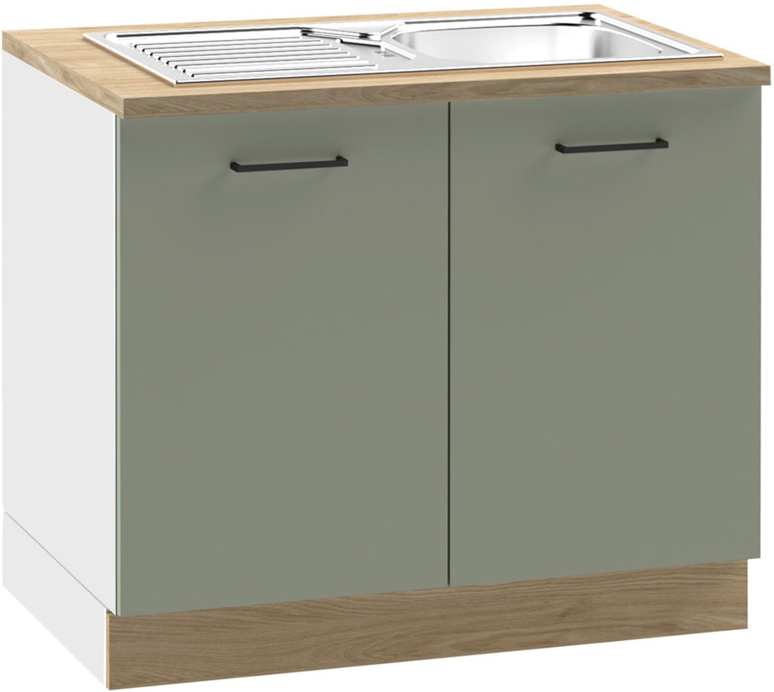 KOCHSTATION Spülenschrank "KS-Kolari" 1 Stk. tlg. Maße (B/T/H): 100,1 x 60 x 88 cm