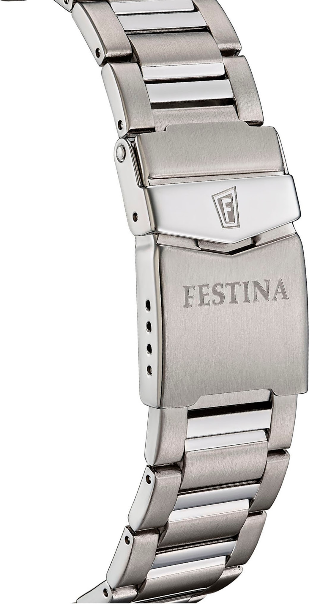 Festina Quarzuhr »Calendario Titanium«, Armbanduhr, Herrenuhr, analog, Tag, Wochentag