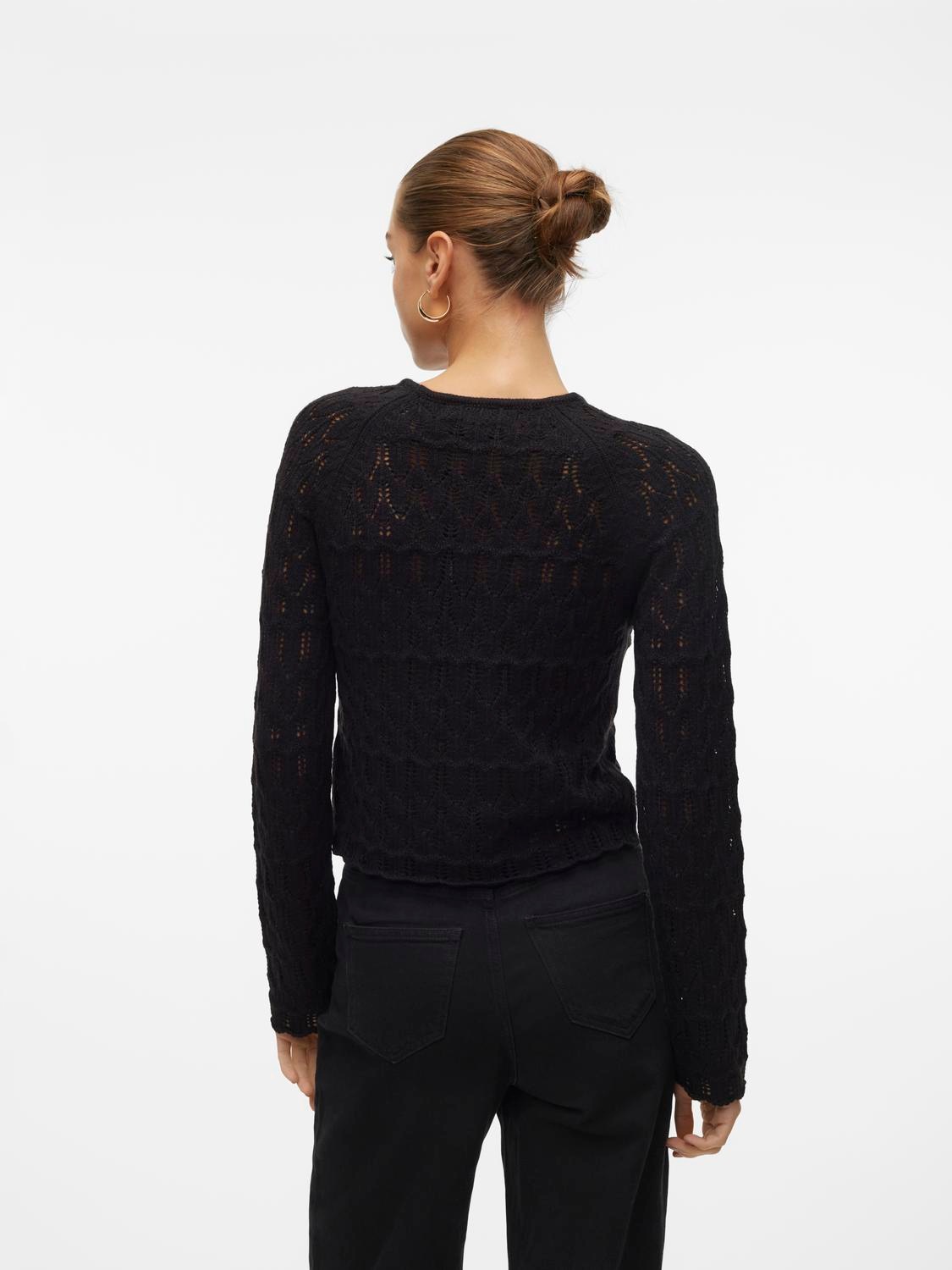 Vero Moda Strickpullover »VMNEWFABIENNE LS O-NECK PULLOVER NOOS«