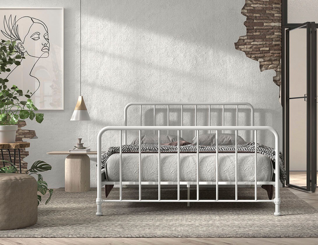 Vipack Metallbett »Bronxx«, (Made in Europe), aus Metall