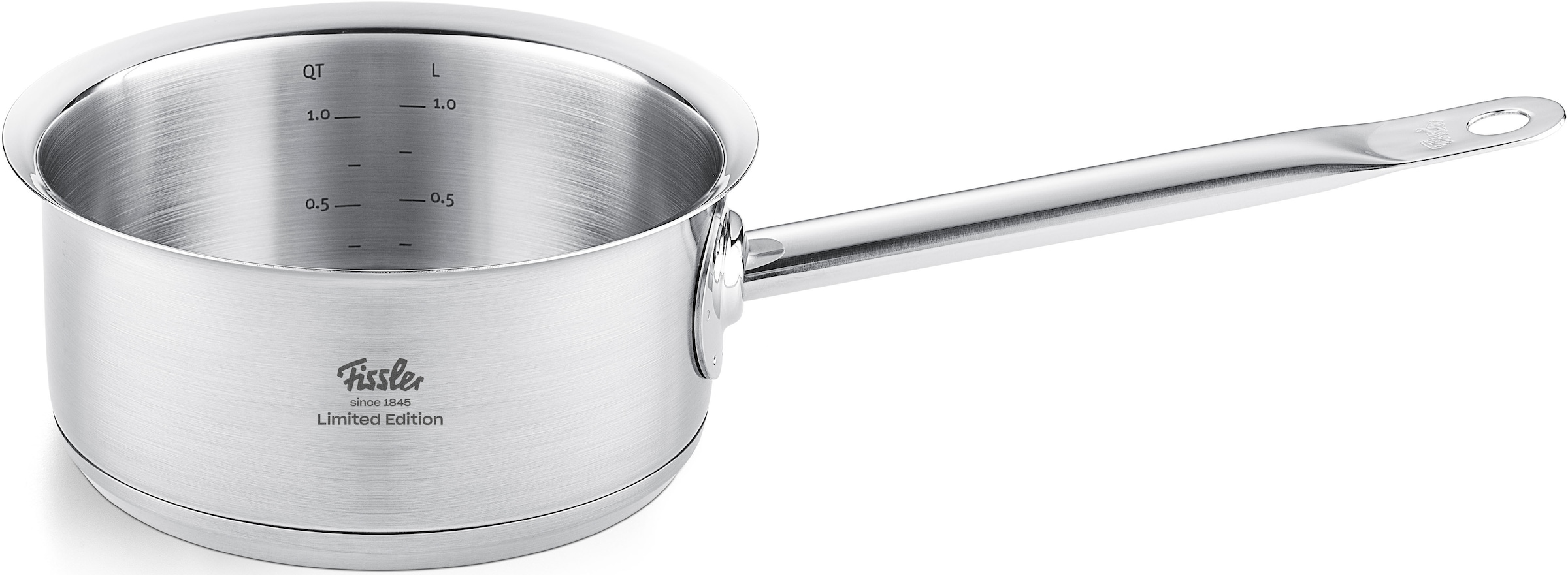 Fissler Topf-Set »Original-Profi Collection® Retro« Set, 3 Kochtöpfe,1 Bratentopf, 1 Stielkasserolle, 4 Metalldeckel, 9 Stk. tlg. Edelstahl 18/10