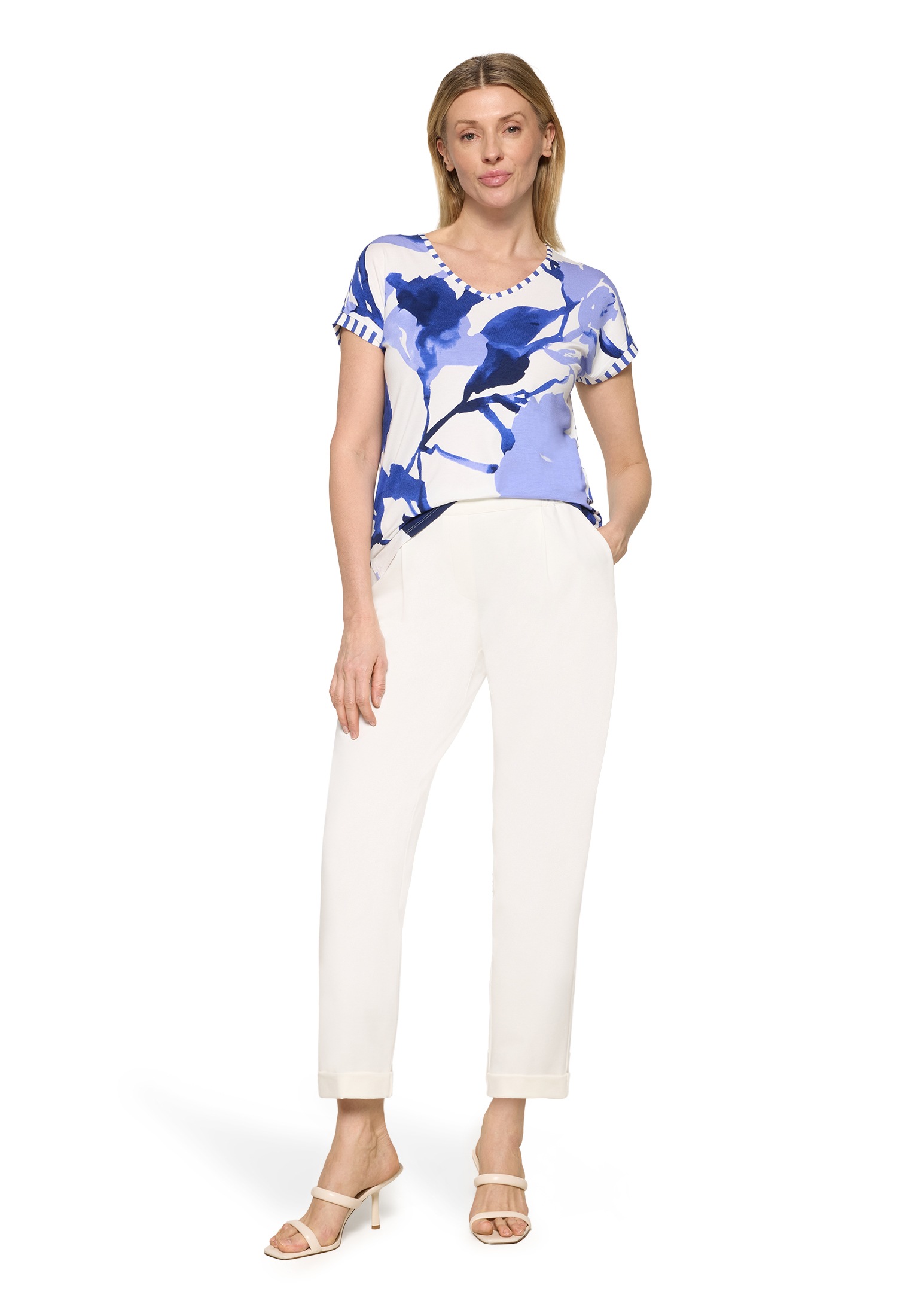 Betty Barclay Rundhalsshirt »Casual-Shirt mit Ringel«