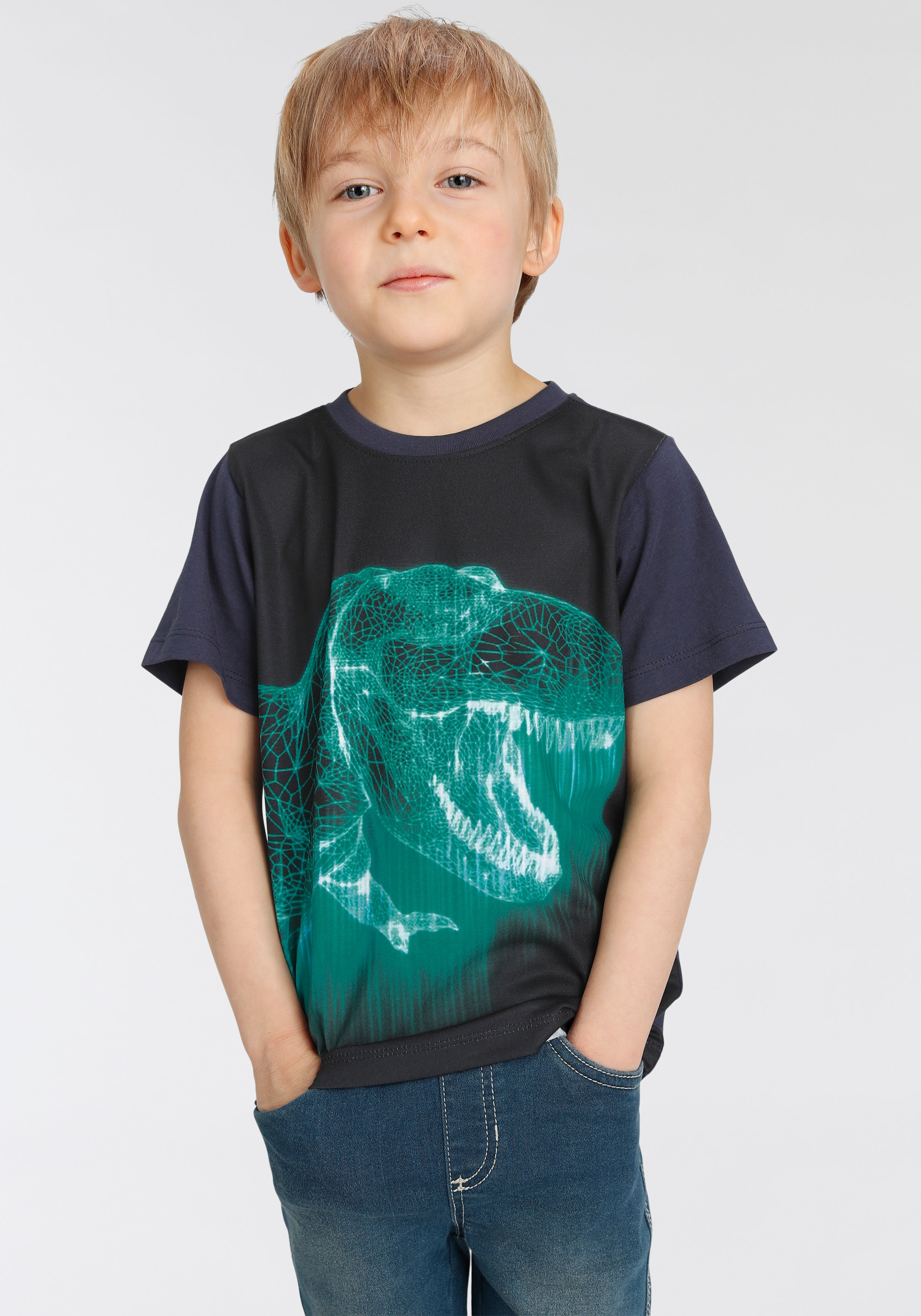 KIDSWORLD T-Shirt »BIG Fotodruck bei DINO«