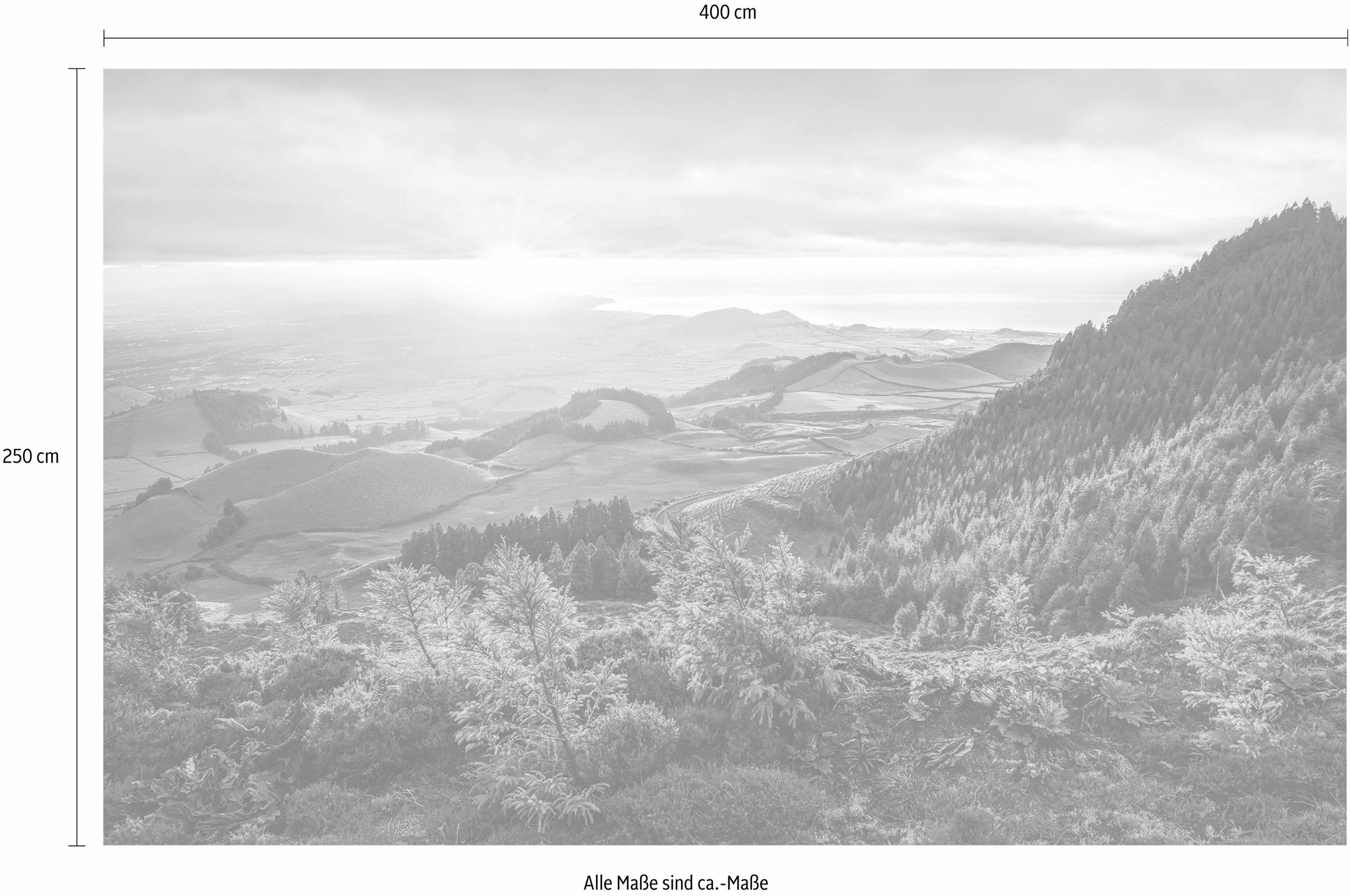 Komar Vliestapete »Digitaldruck Vlies -  Paradise Island - Größe 400 x 250 cm« bedruckt glatt Wohnzimmer, Schlafzimmer