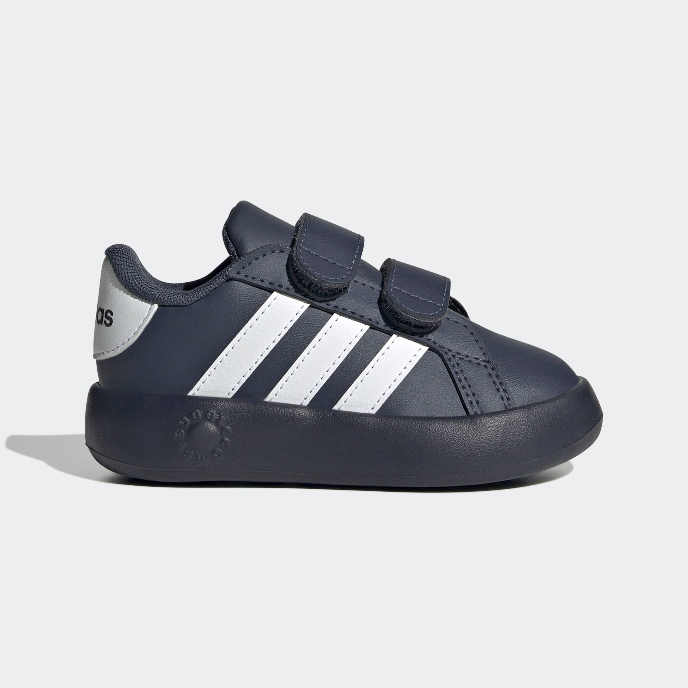adidas Sportswear Klettschuh »GRAND COURT 2.0 KIDS«, Design auf den Spuren des adidas Superstar, für Kinder
