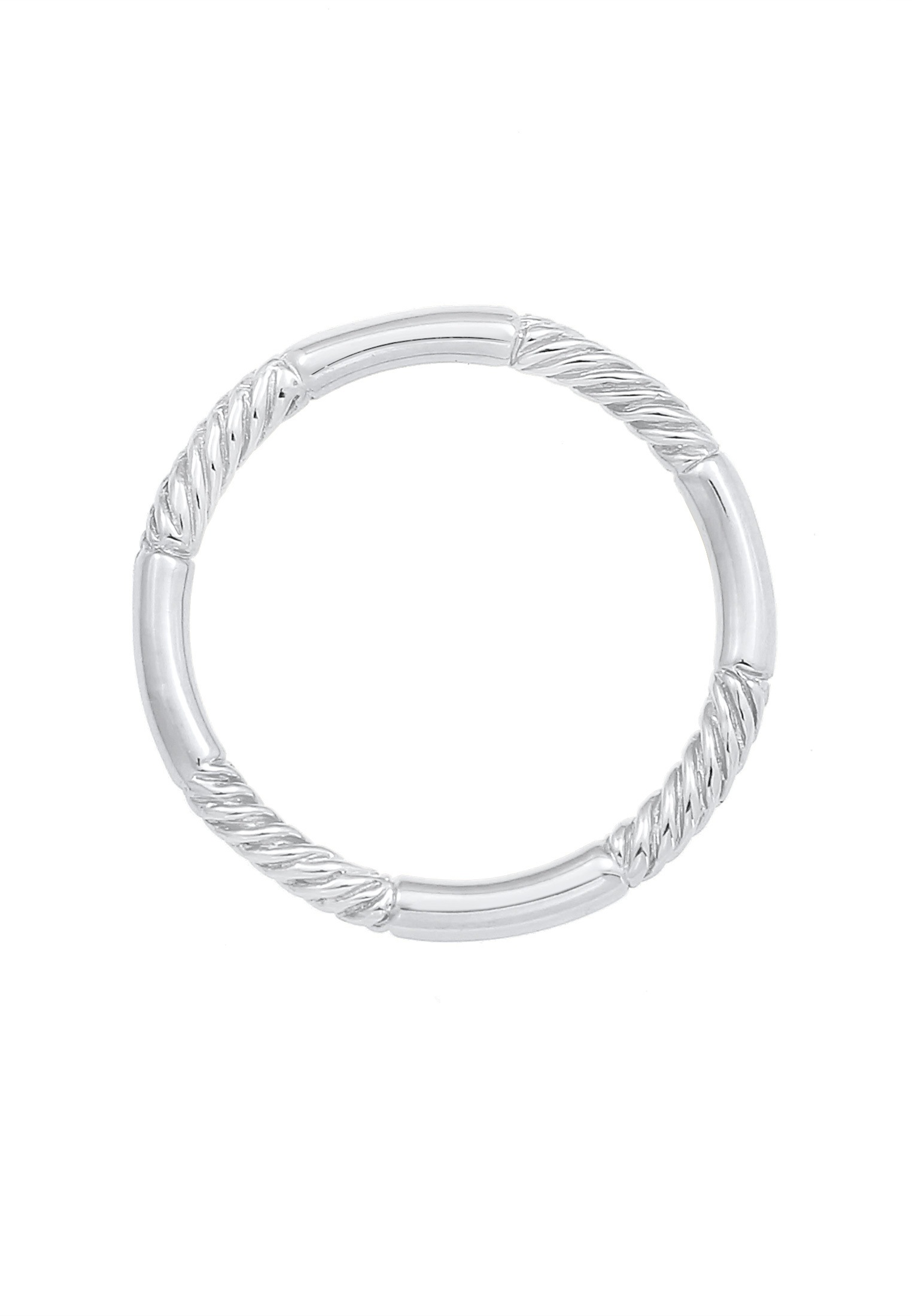 Elli Silberring »Ring Gedreht Basic Schlicht 925 Silber«