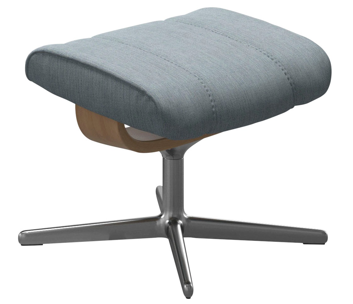 Stressless® Fußhocker »Consul«, mit Cross Base, Größe S, M & L, Holzakzent Eiche