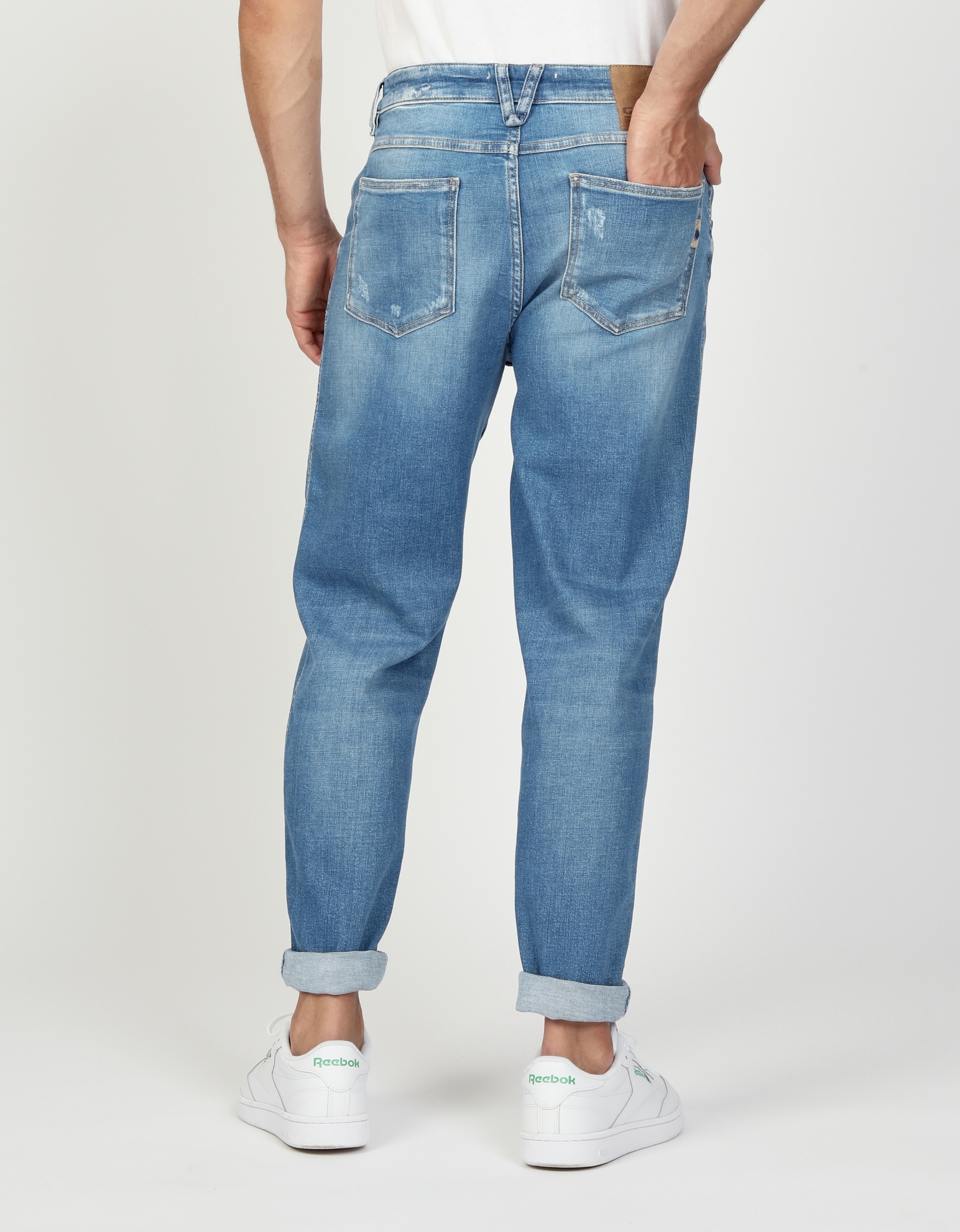 GANG Stretch-Jeans »94MARCO«, im relaxten 5-Pocket Style mit doppelter Gürtelschlaufe