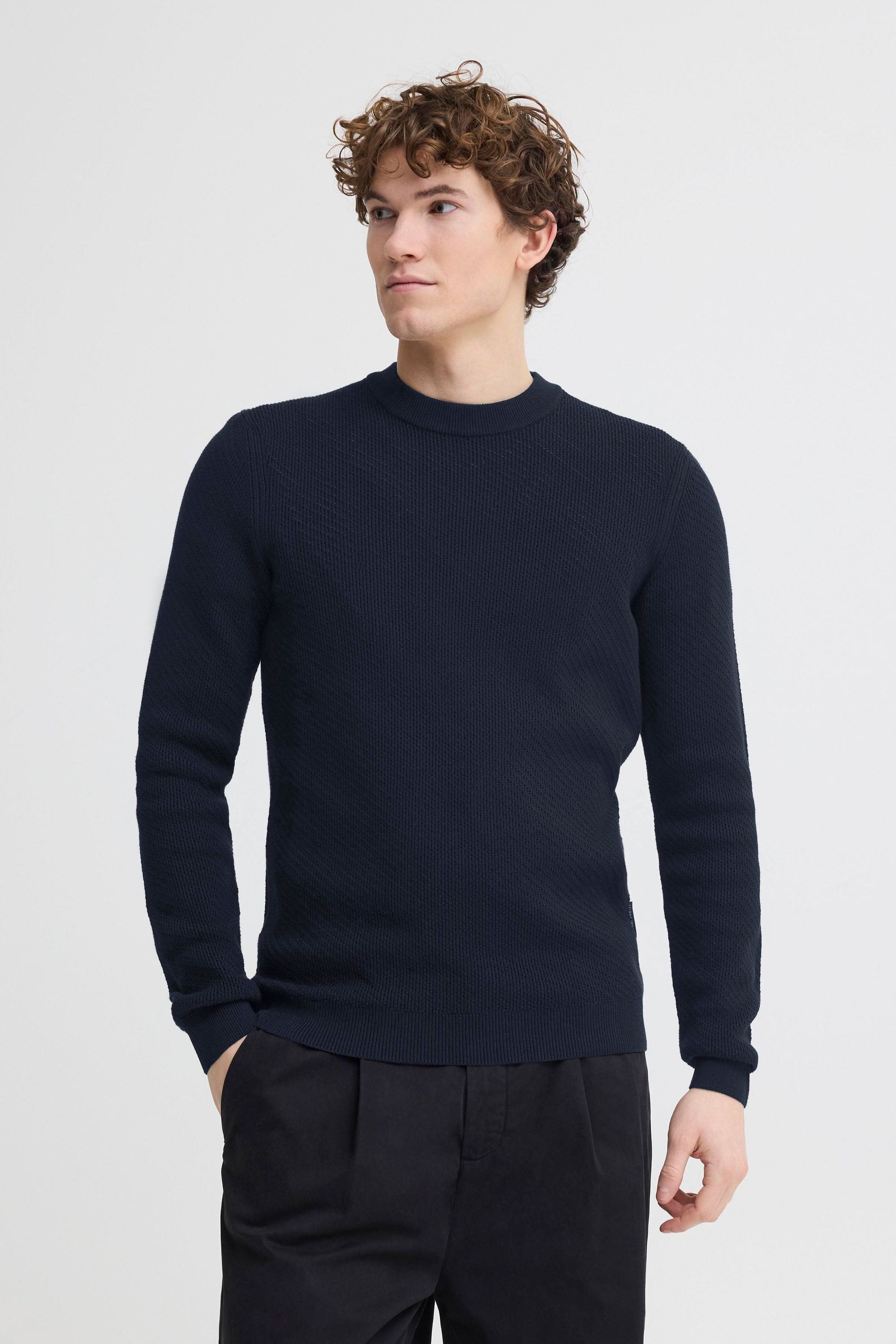 Casual Friday Strickfleece-Pullover »Strickpullover CFIsaksson«
