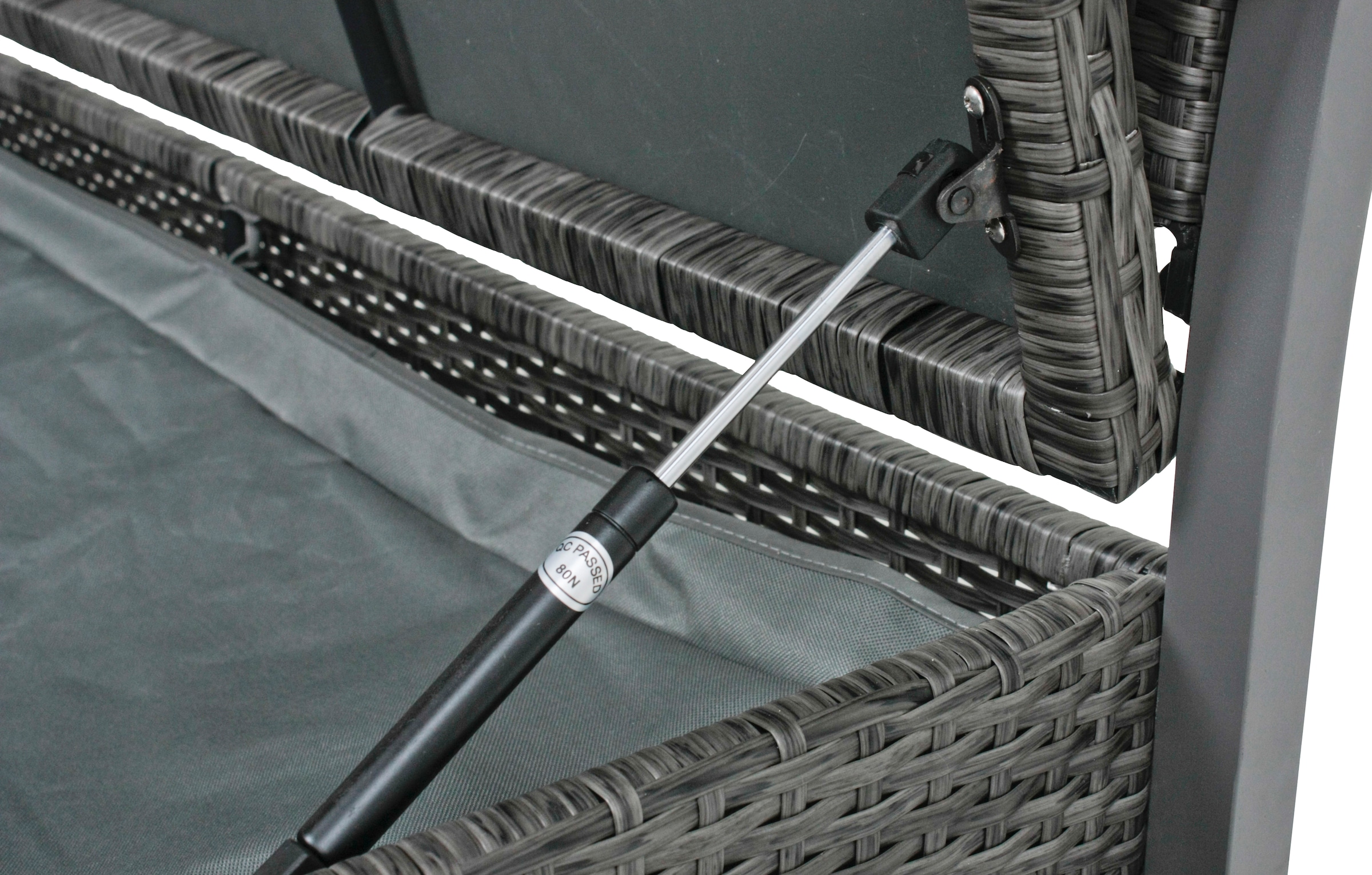 Garden Pleasure Gartenbank »Ferrara«, mit Staufach, BxTxH: 117x58x86 cm, verschiedene Farben