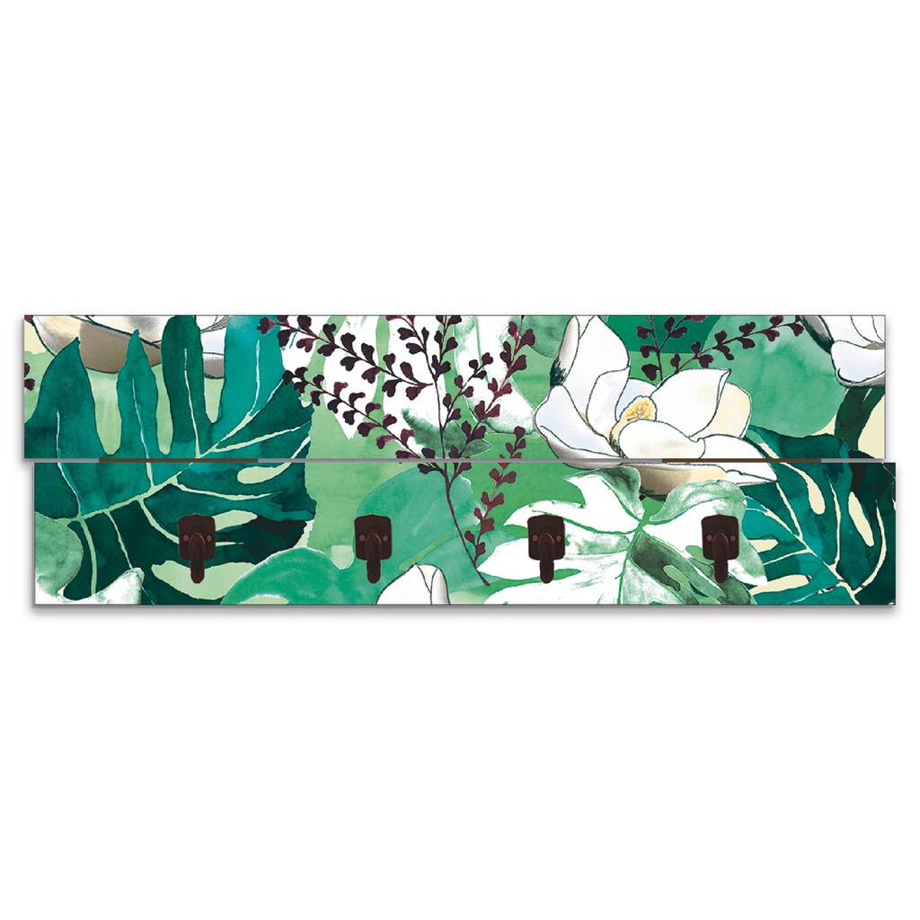 Artland Garderobenleiste »Dschungelblätter«